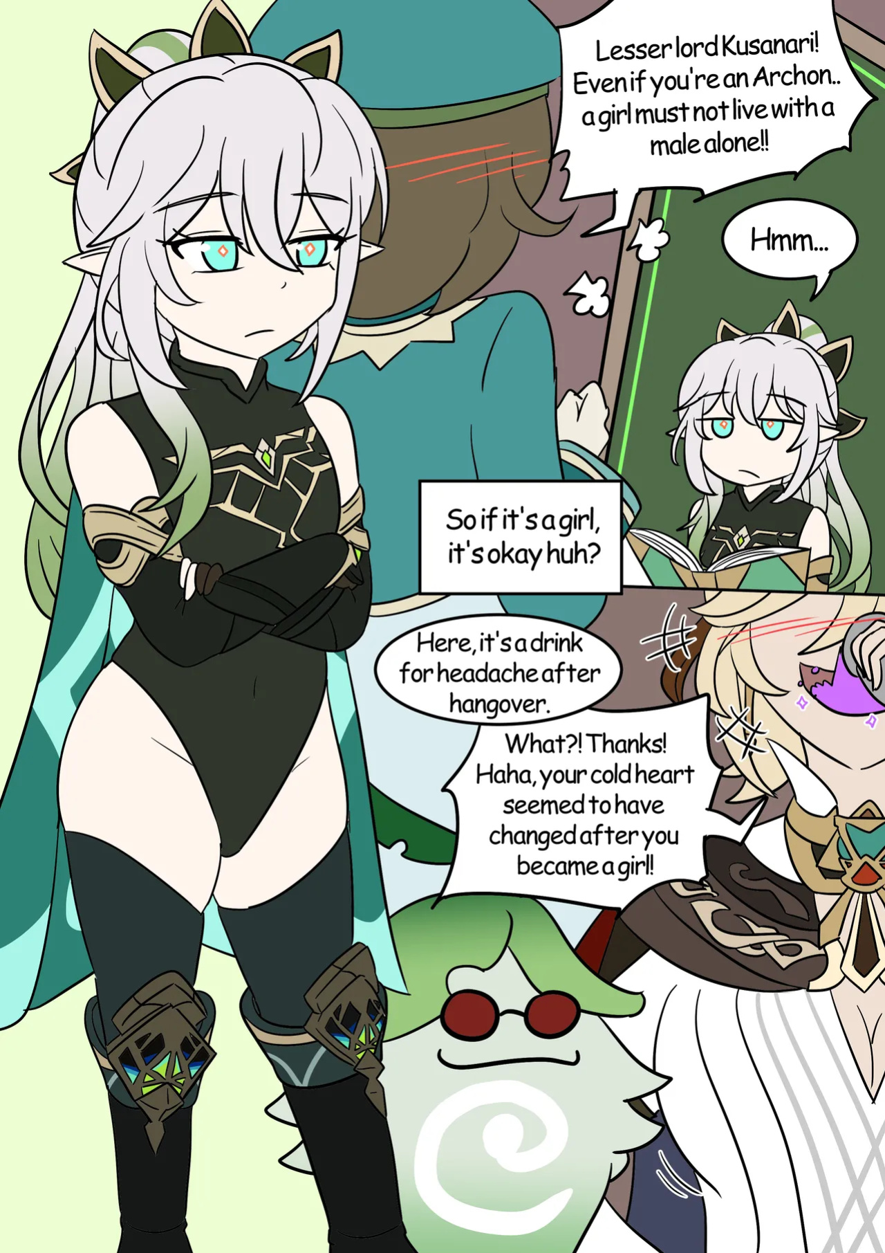 [Vel] Genshin TSF: Forbidden Knowledge