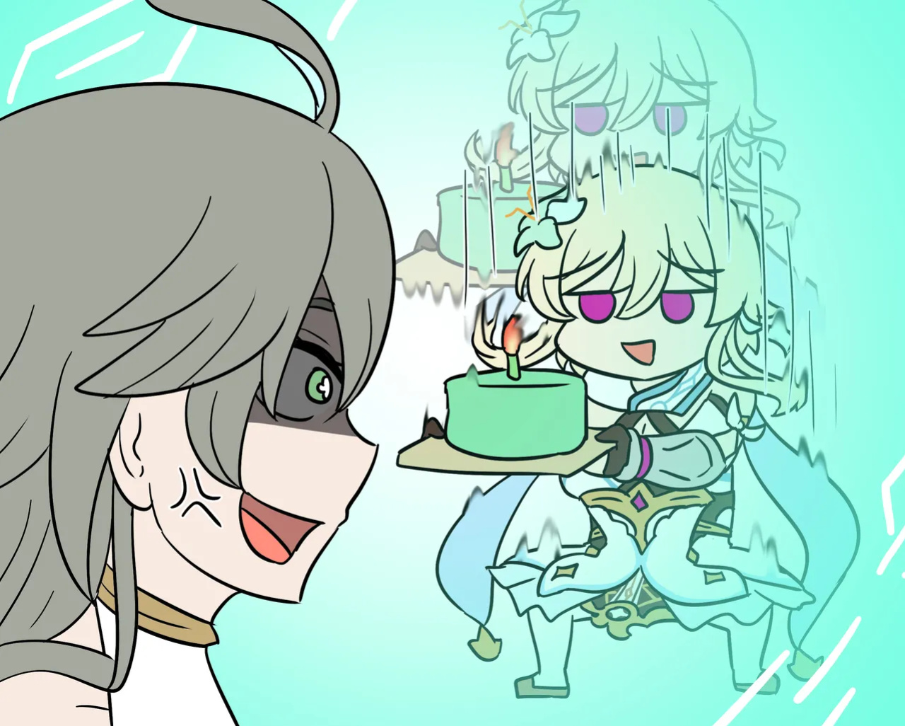 [Vel] Genshin TSF: Forbidden Knowledge