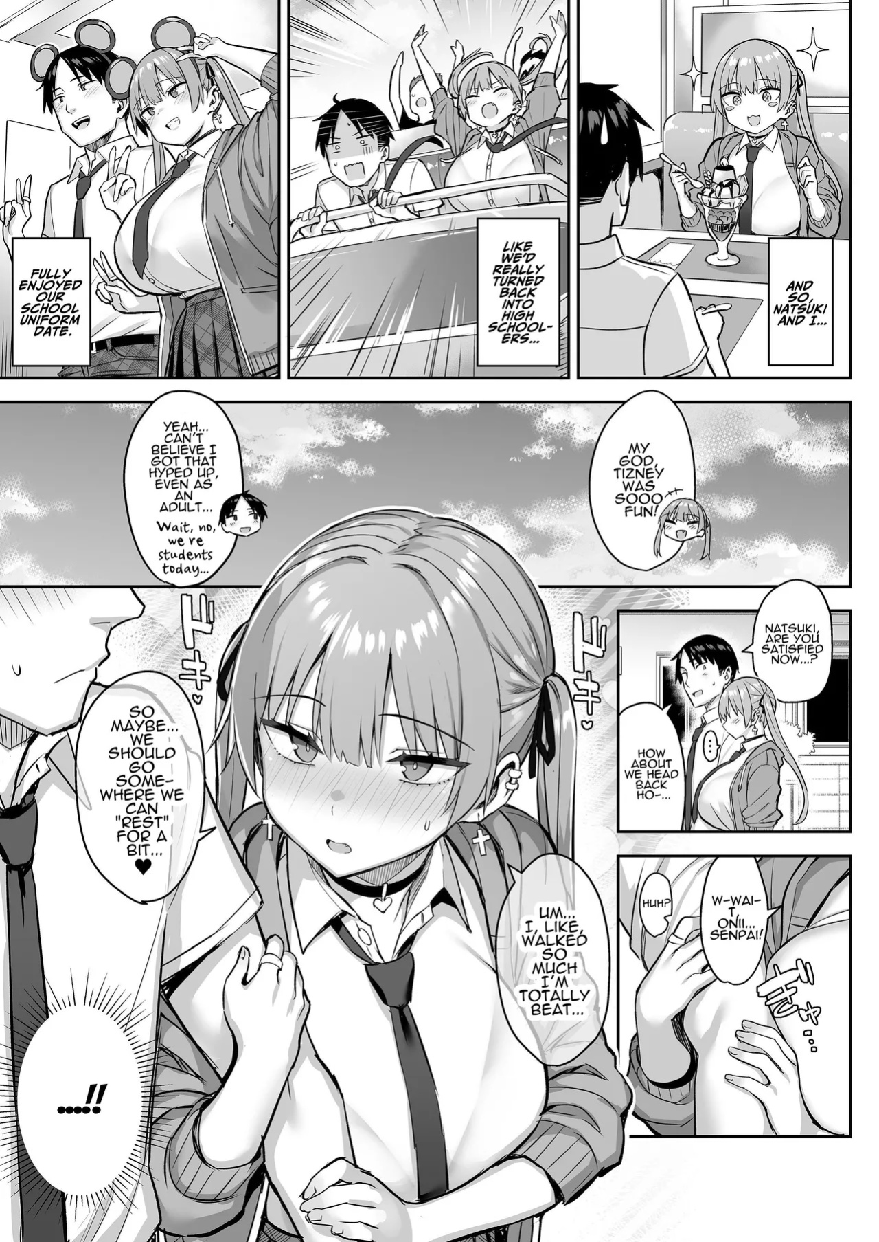 [Ichibocchi (Ichinomiya Yuu)] Moto InCha no Kyonyuu Yariman Imouto ga Erosugite, Onii-chan wa Mou...!! 4 | I Can't Handle My Former Bookworm Little Sister Now That She's a Slut!! 4 [ADTL]