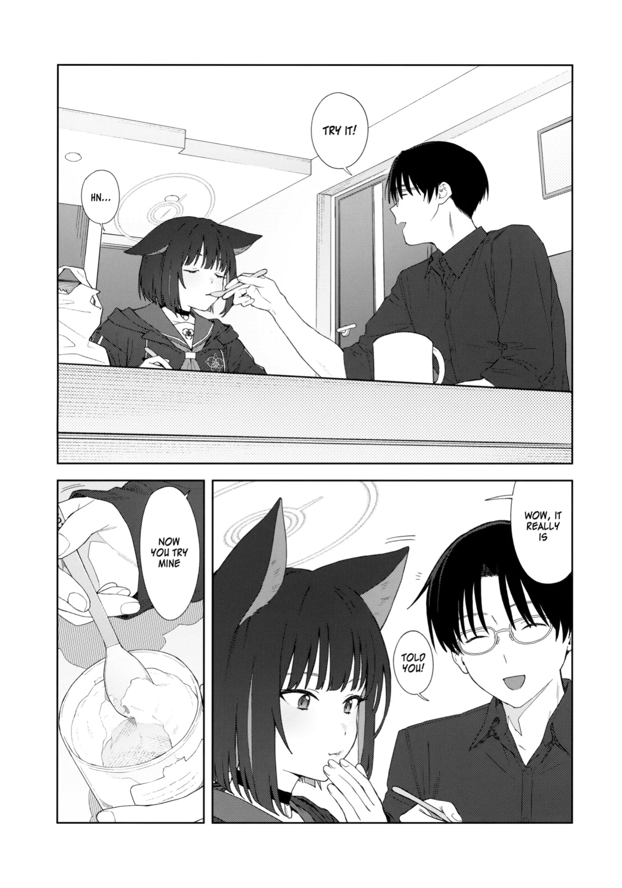 (C104) [Titano-makhia (Mikaduchi)] Konya wa Kuroneko to. | A Night with a Black Cat. (Blue Archive) [SDF]