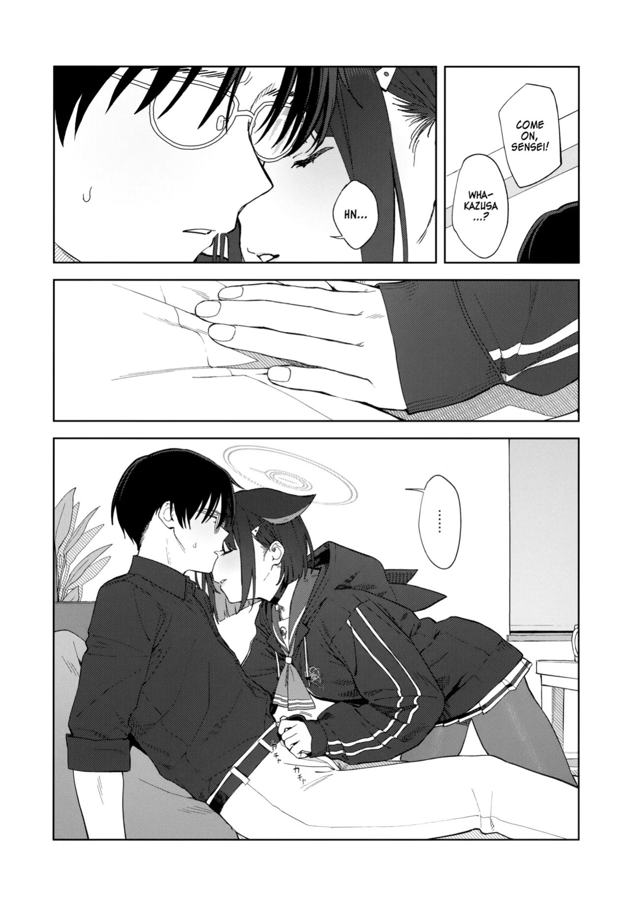 (C104) [Titano-makhia (Mikaduchi)] Konya wa Kuroneko to. | A Night with a Black Cat. (Blue Archive) [SDF]