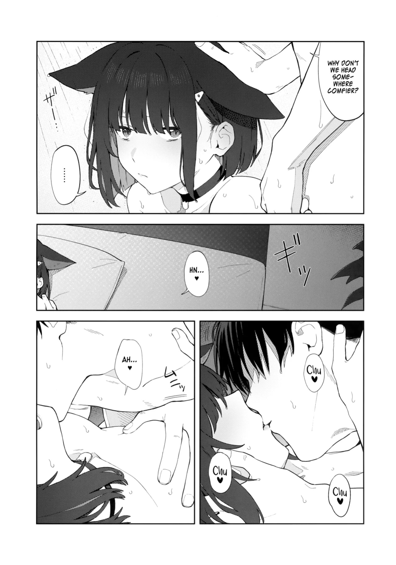 (C104) [Titano-makhia (Mikaduchi)] Konya wa Kuroneko to. | A Night with a Black Cat. (Blue Archive) [SDF]