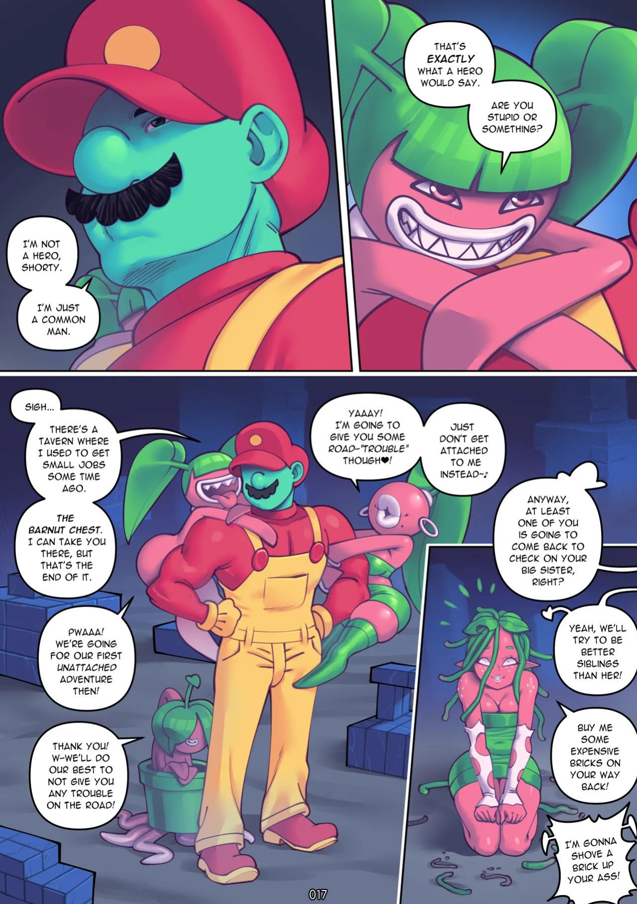 [Supersatanson] Plumber+Princess Episode 2 (Super Mario Bros.)