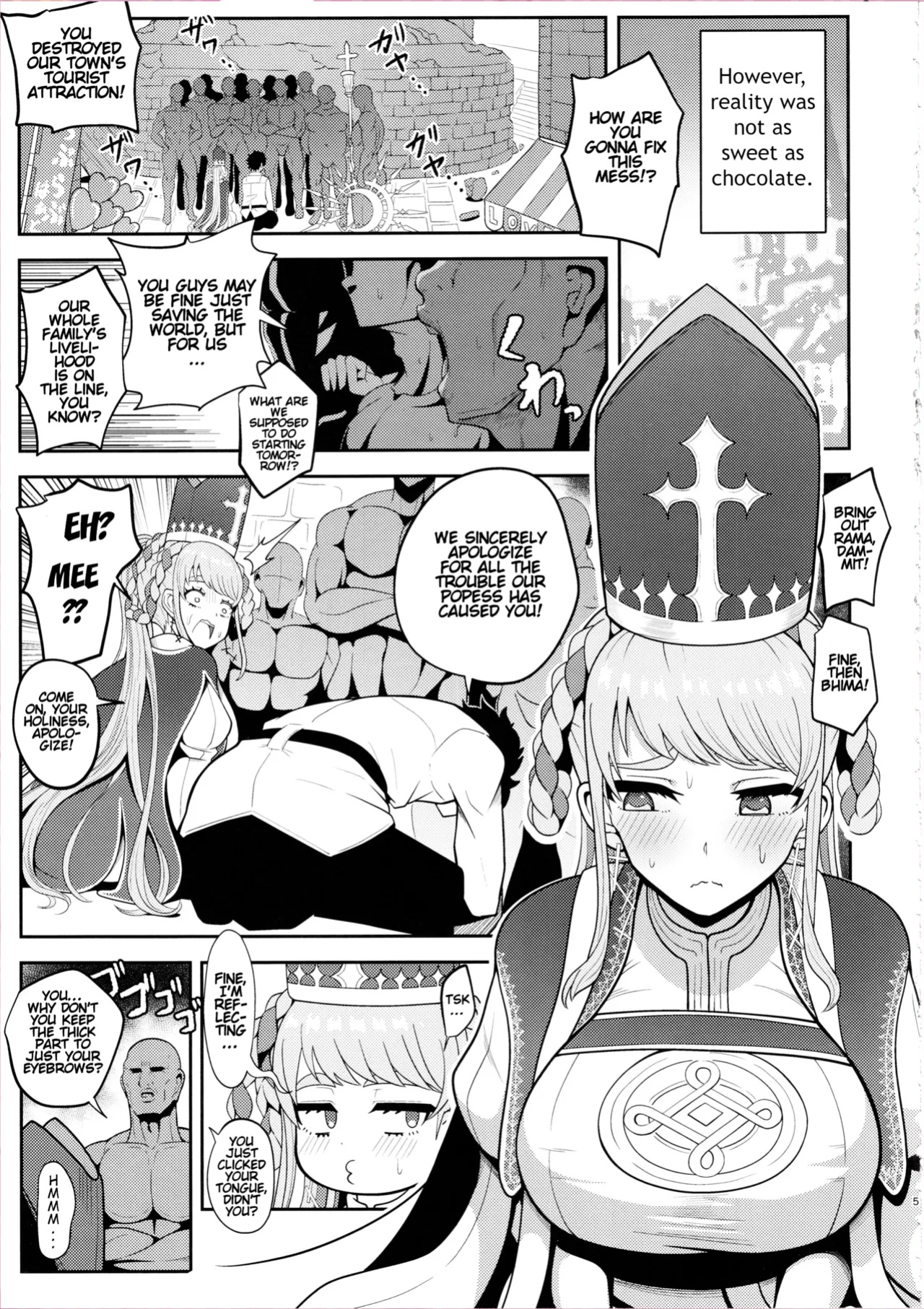 (C103) [Nyala Ponga (Sekai Saisoku no Panda)] Johanna Hard (Fate/Grand Order) [Lakshmi-Translations]