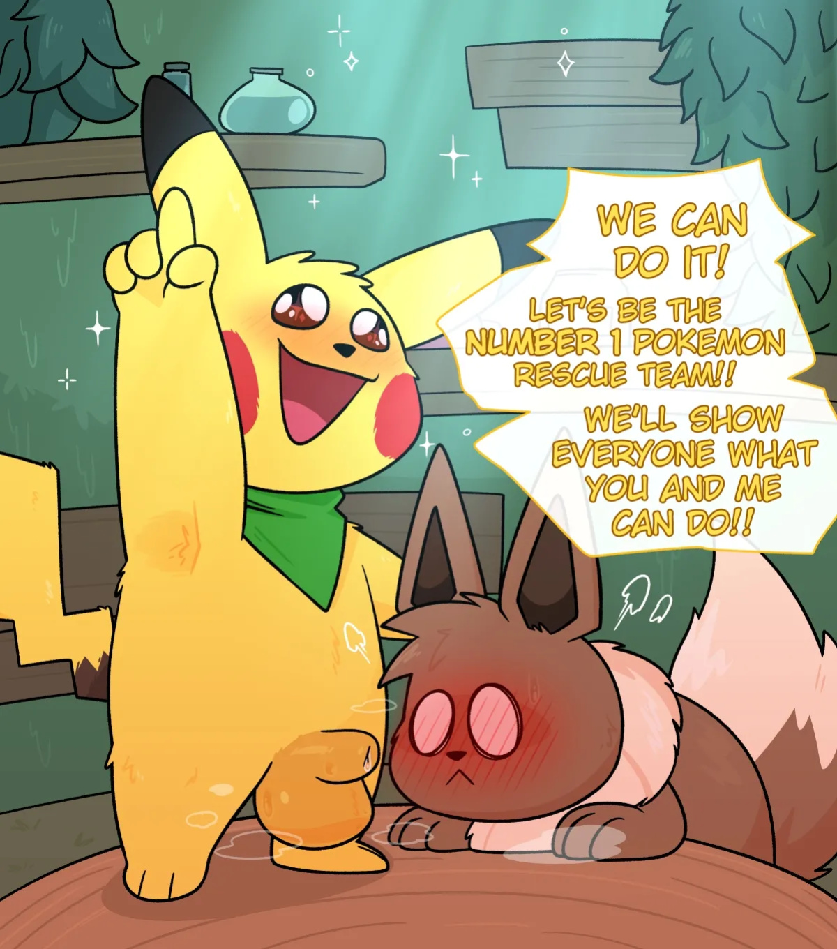 [CrushPepper] Pokémon Mystery Dungeon: Red Rescue Team