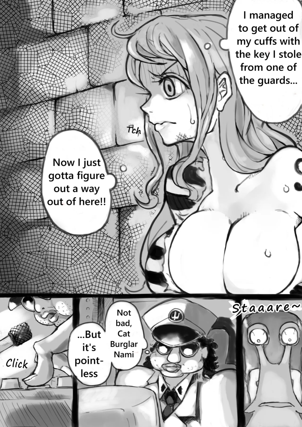 [fingerbox] Nami "Impel Down Prison" (One Piece)