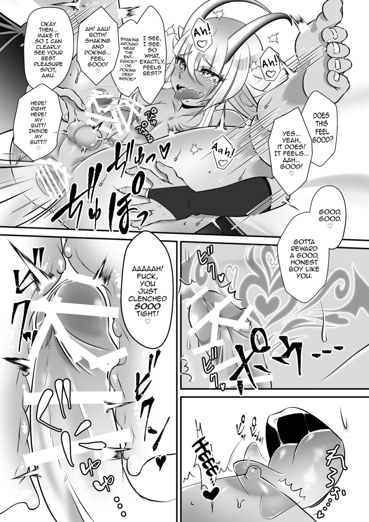 [Shounen Marionette (Kuonji Shutaka)] Shukudai de Ningen to Ecchi suru Inma-kun ♂-tachi no Hon: "Inma no Kizoku nara Gakkou no Shukudai nante Rakushou!... na Hazu" [mysterymeat3]