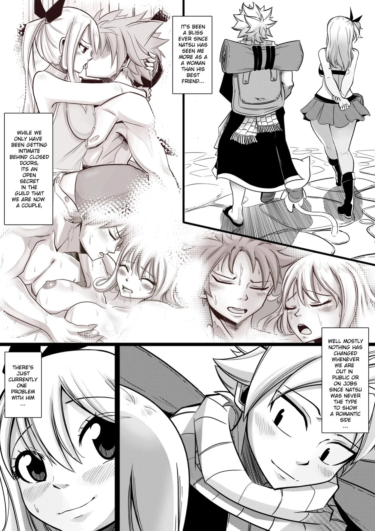[Joshdinobarney] Fairy Heat 2 Doujin (Fairy Tail) [Uncensored]