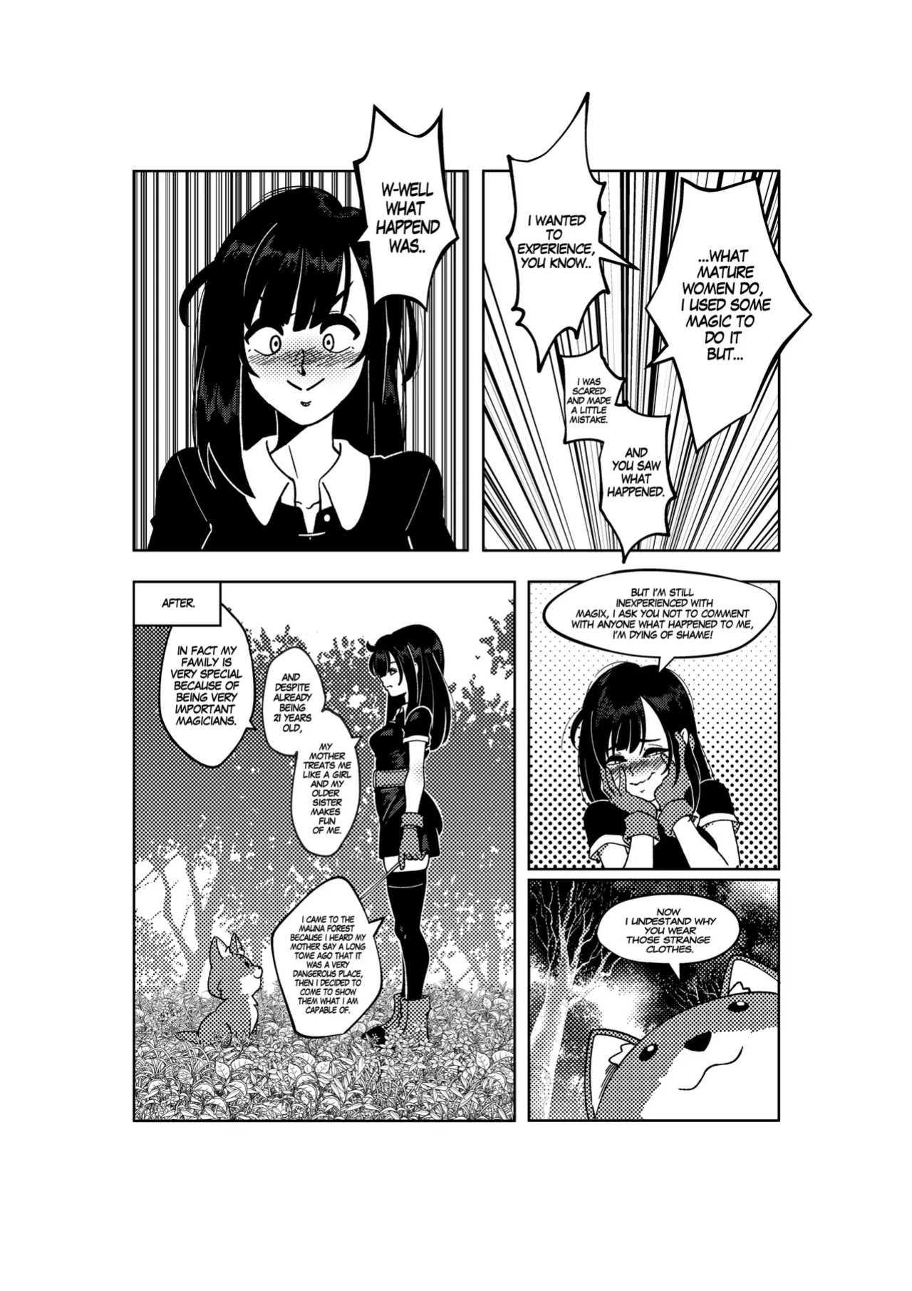 The tale of the cursed spell COMPLETE VER. (NSFW)