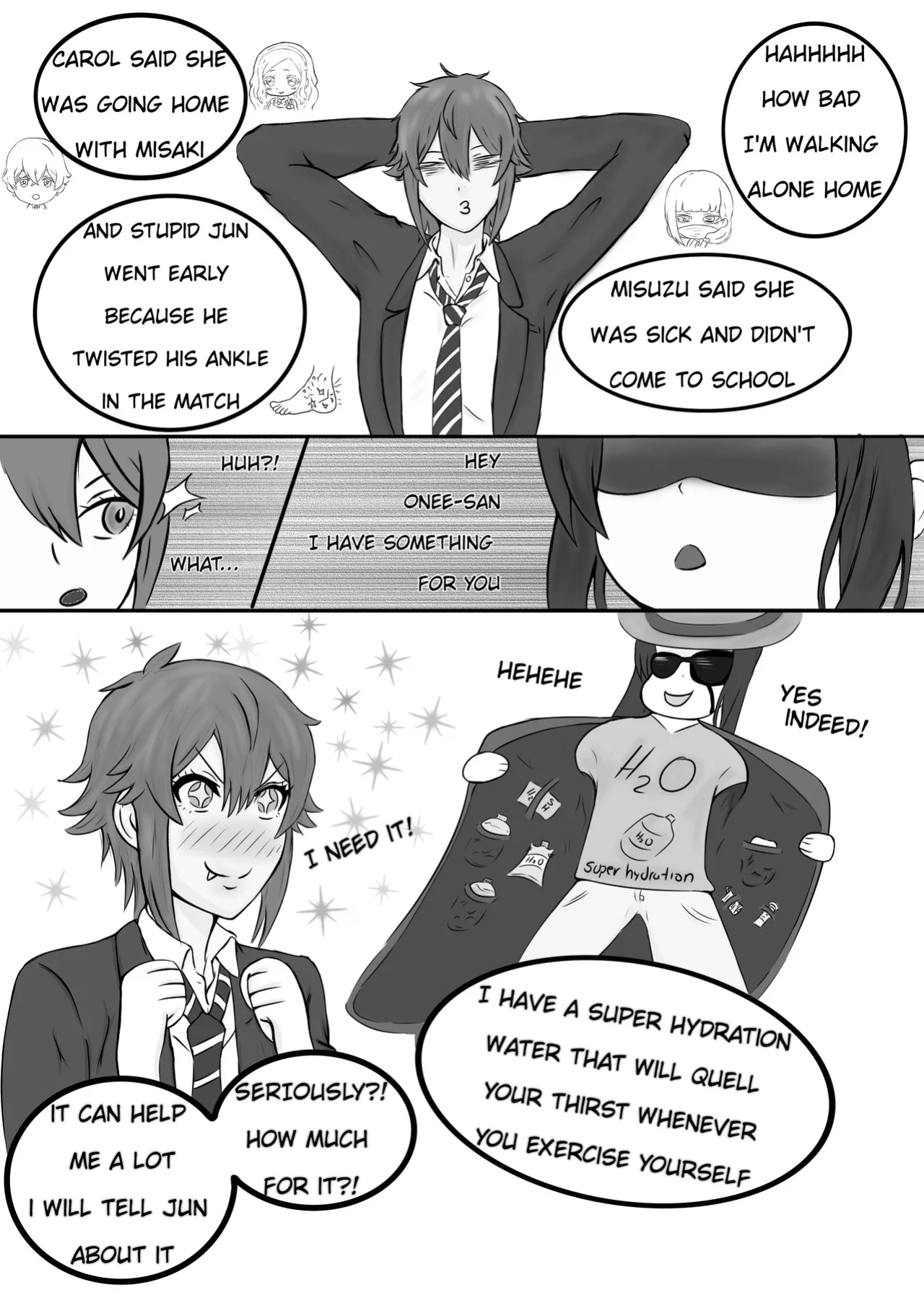 Tomo-chan is... gonna pop my cherry. First Part [UNCENSORED] [NyanshiKoki]