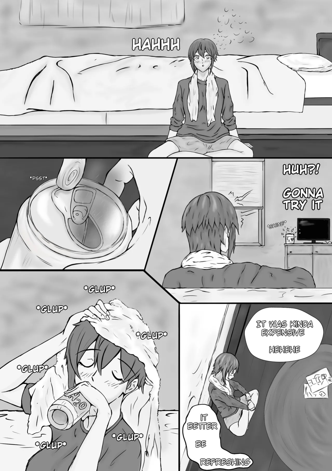 Tomo-chan is... gonna pop my cherry. First Part [UNCENSORED] [NyanshiKoki]