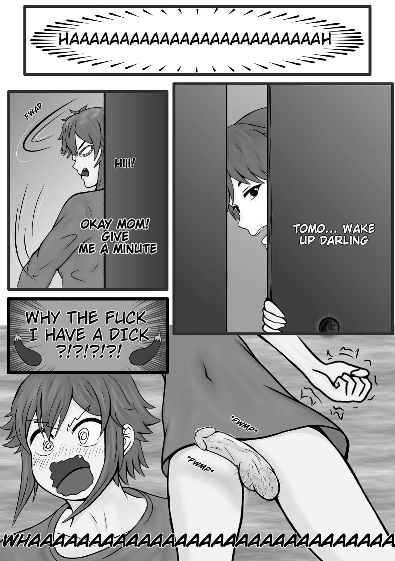 Tomo-chan is... gonna pop my cherry. First Part [UNCENSORED] [NyanshiKoki]