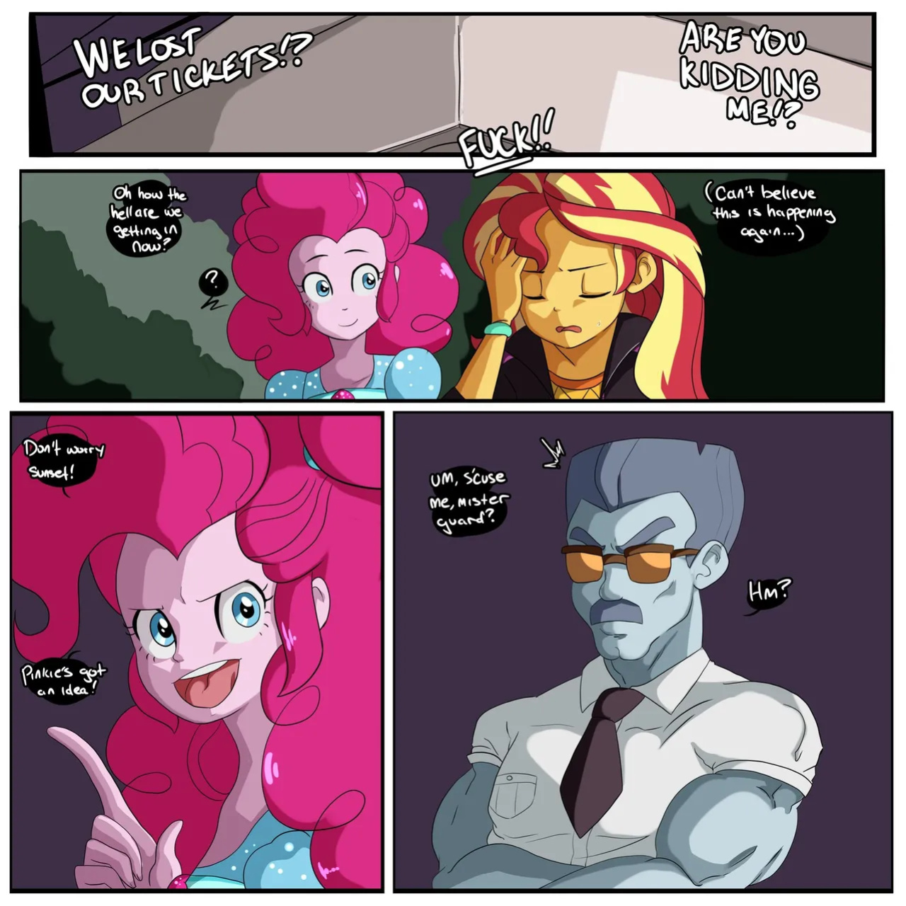 [Inuyuru] Backstage (My Little Pony: Equestria Girls)