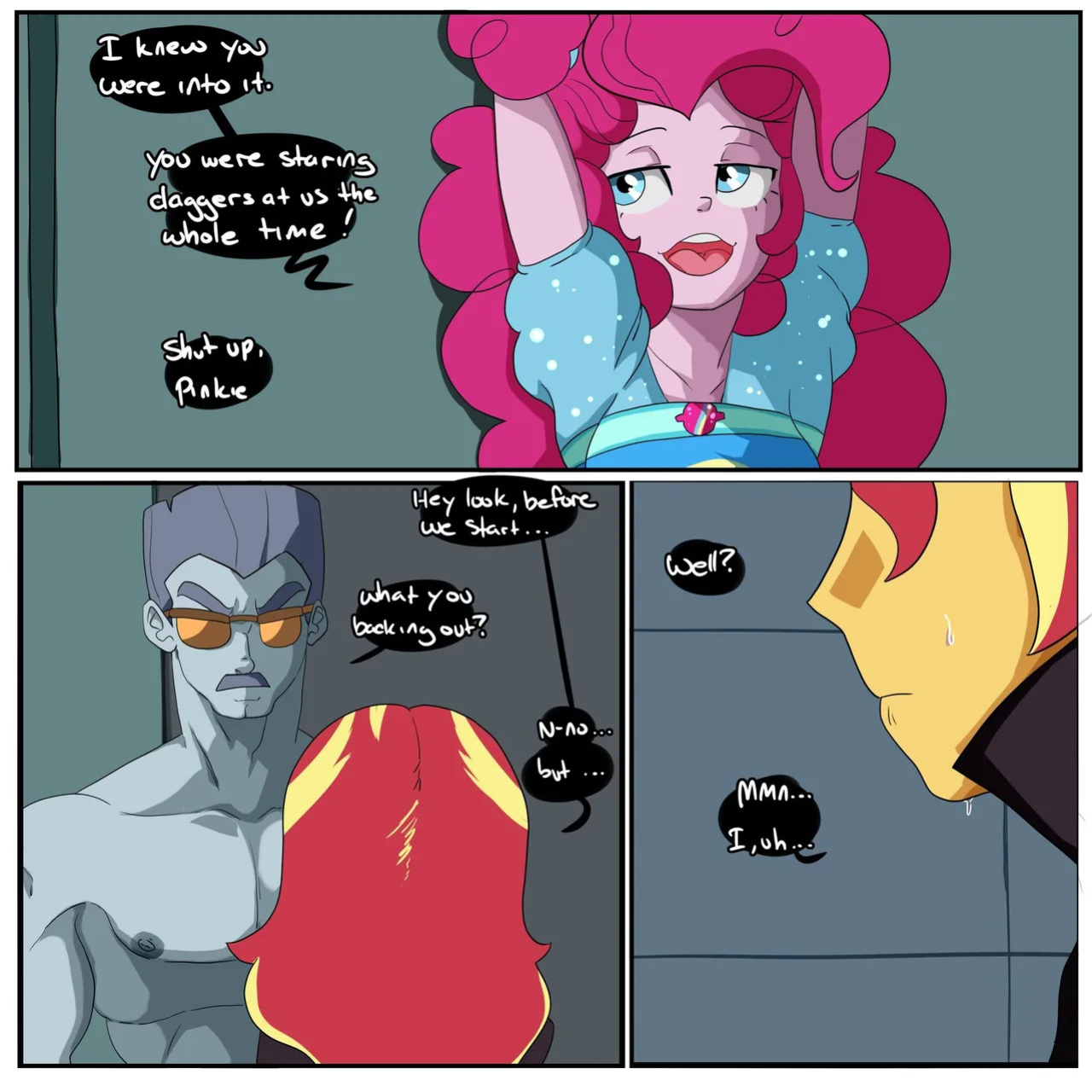 [Inuyuru] Backstage (My Little Pony: Equestria Girls)