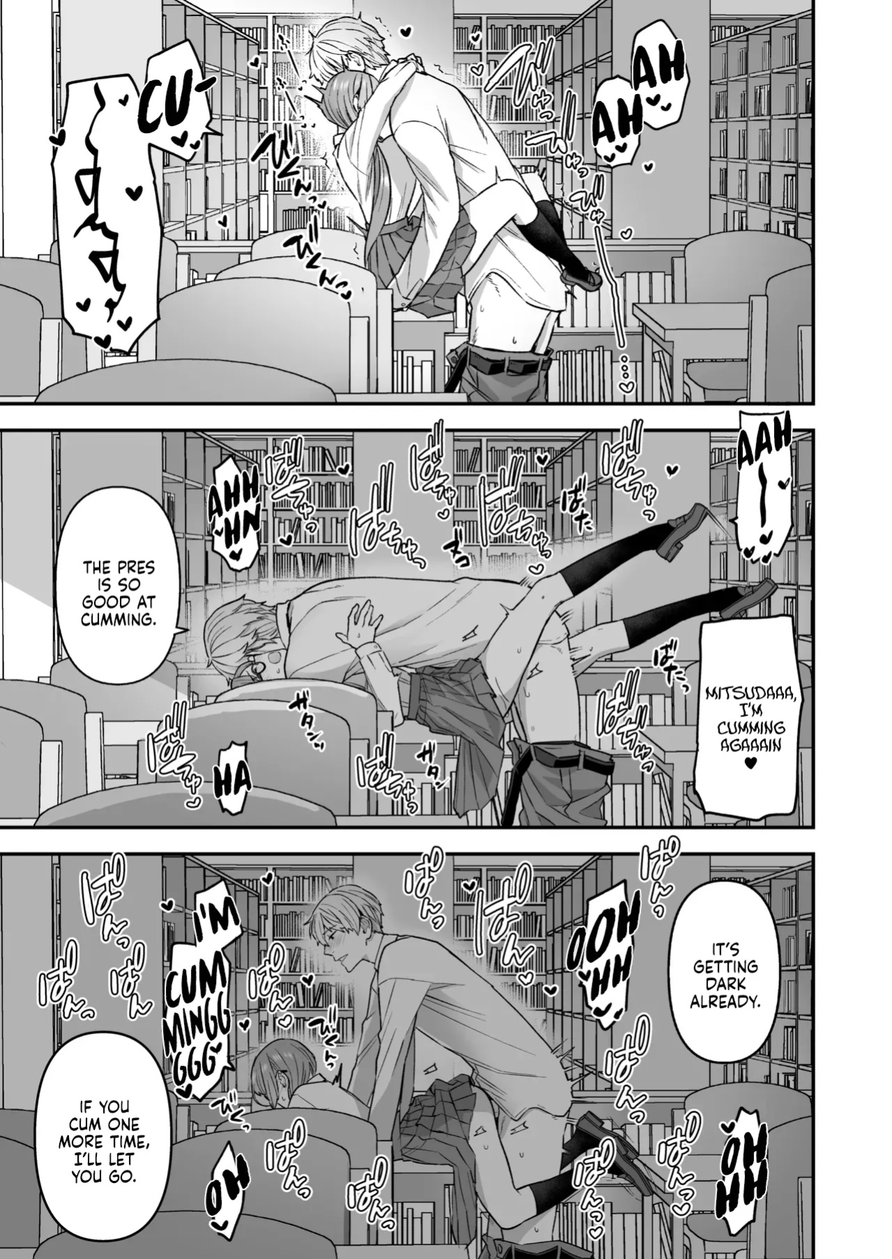 [Sayonara Hornet (Yoshiragi)] Iinchou to Mitsuda-kun Soushuuhen 1 + alpha | The Class President and Mitsuda-kun Compilation 1 + alpha [rez_a]