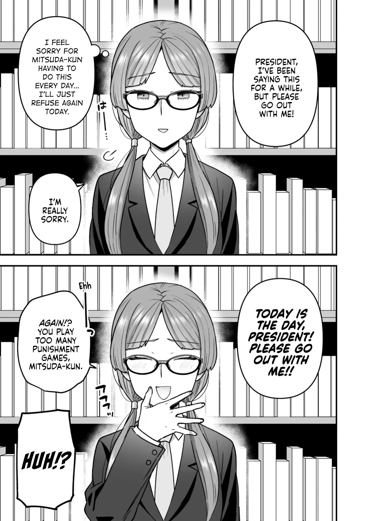 [Sayonara Hornet (Yoshiragi)] Iinchou to Mitsuda-kun Soushuuhen 1 + alpha | The Class President and Mitsuda-kun Compilation 1 + alpha [rez_a]
