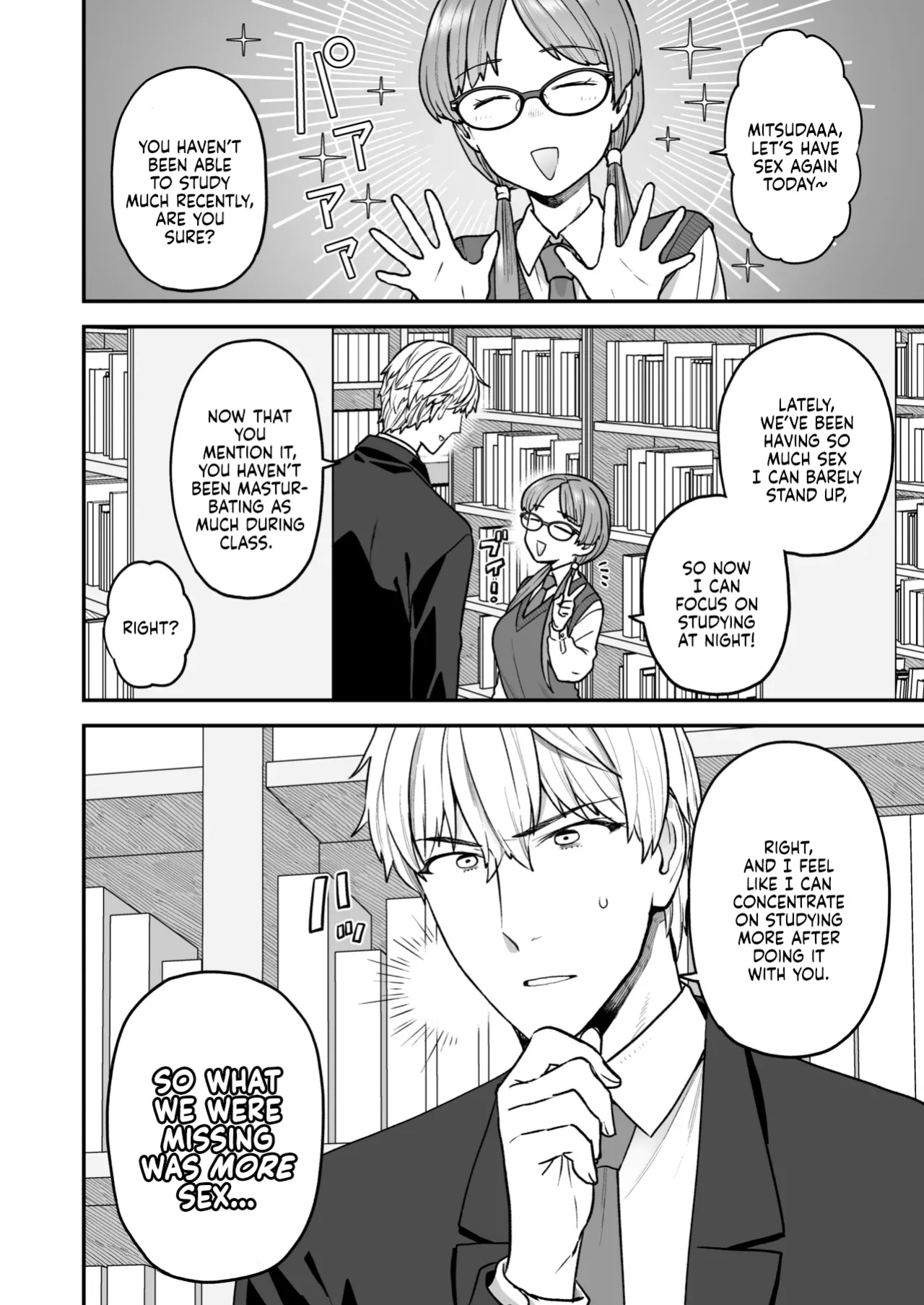 [Sayonara Hornet (Yoshiragi)] Iinchou to Mitsuda-kun Soushuuhen 1 + alpha | The Class President and Mitsuda-kun Compilation 1 + alpha [rez_a]