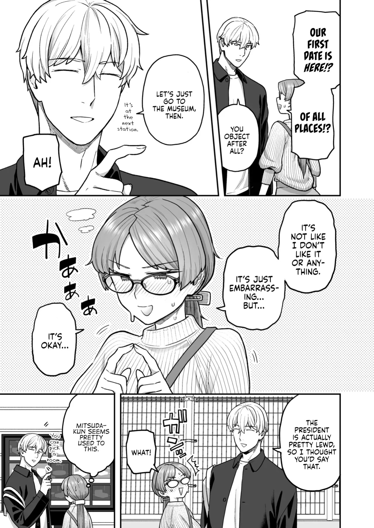 [Sayonara Hornet (Yoshiragi)] Iinchou to Mitsuda-kun Soushuuhen 1 + alpha | The Class President and Mitsuda-kun Compilation 1 + alpha [rez_a]