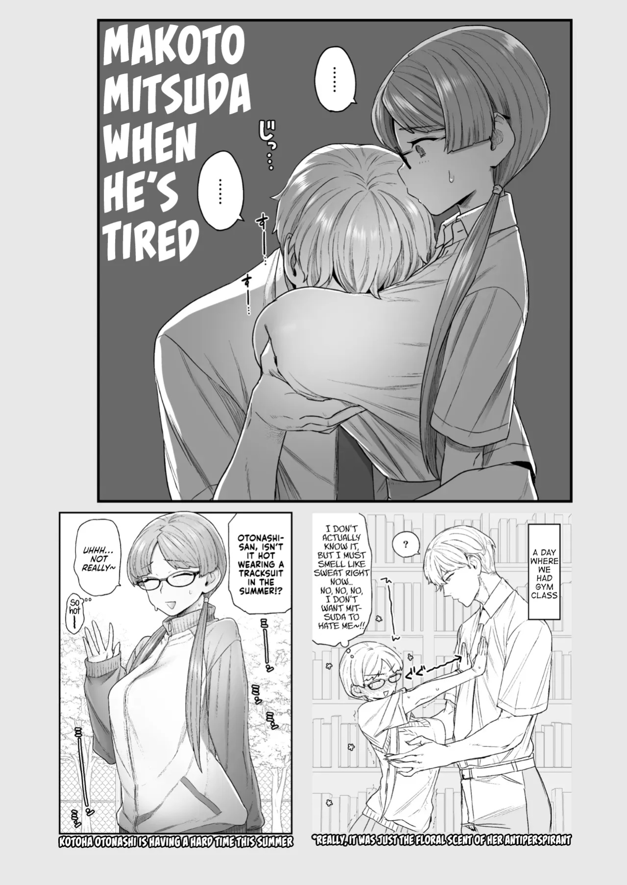 [Sayonara Hornet (Yoshiragi)] Iinchou to Mitsuda-kun Soushuuhen 1 + alpha | The Class President and Mitsuda-kun Compilation 1 + alpha [rez_a]