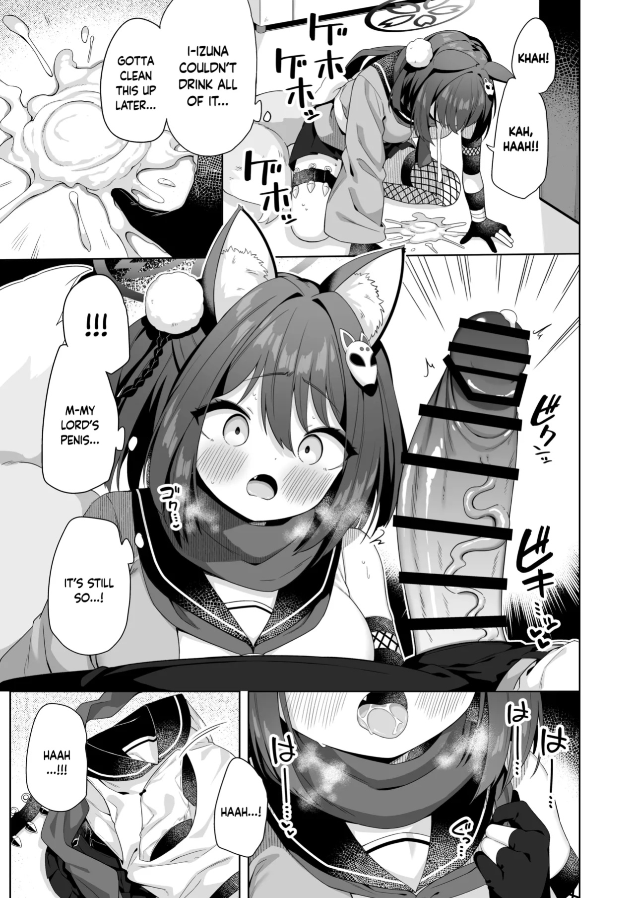 [Mukuton Kyouju to Soratobu Potato. (Muku)] Aruji-dono no Osewa wa Shinobi no Tsutome desu!! | Taking Care of One's Lord is A Ninja's Duty!! (Blue Archive) [Douzo Lad Translations]