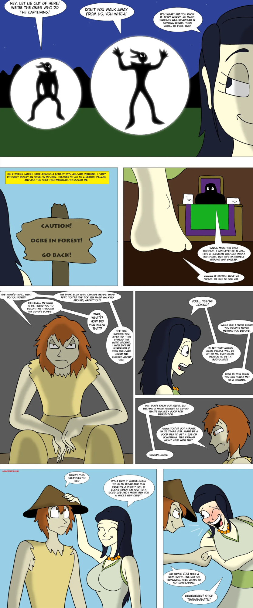 Countfire - The Barefoot Traveller (Chapter 1-6)