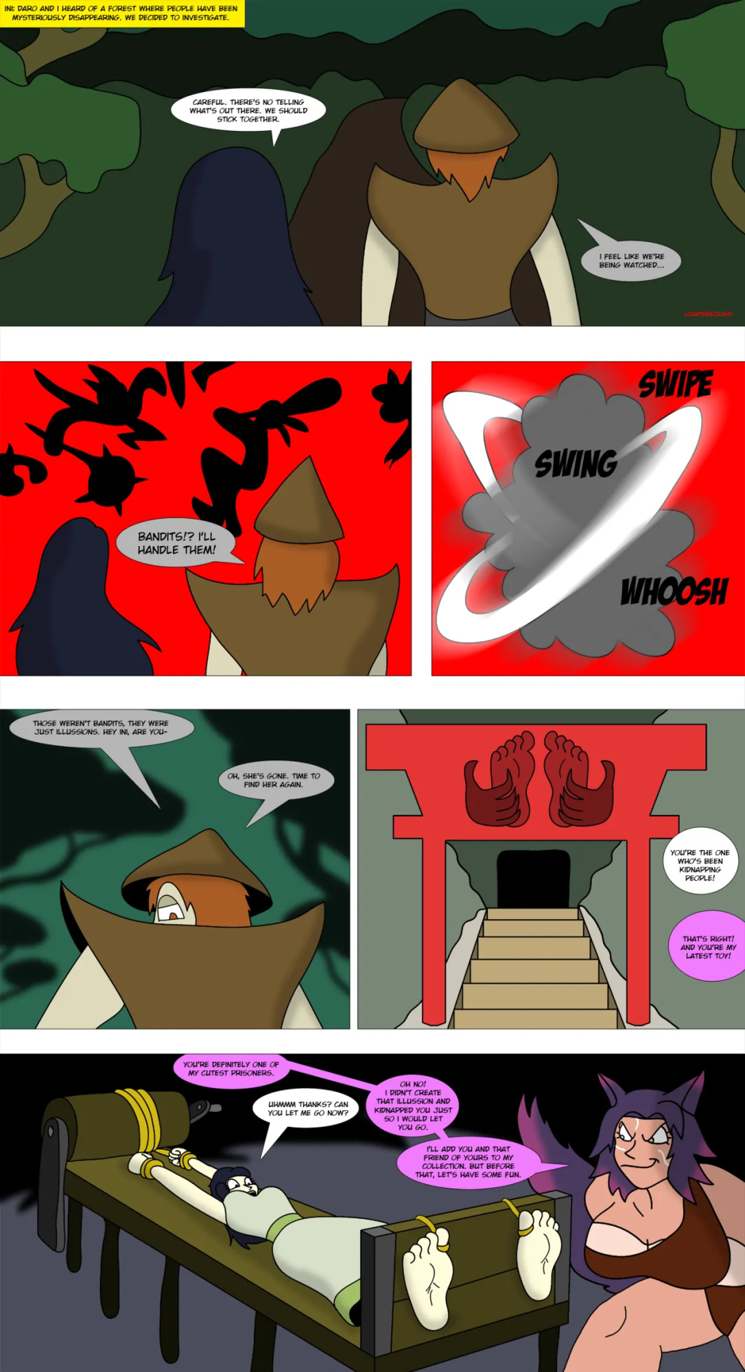 Countfire - The Barefoot Traveller (Chapter 1-6)