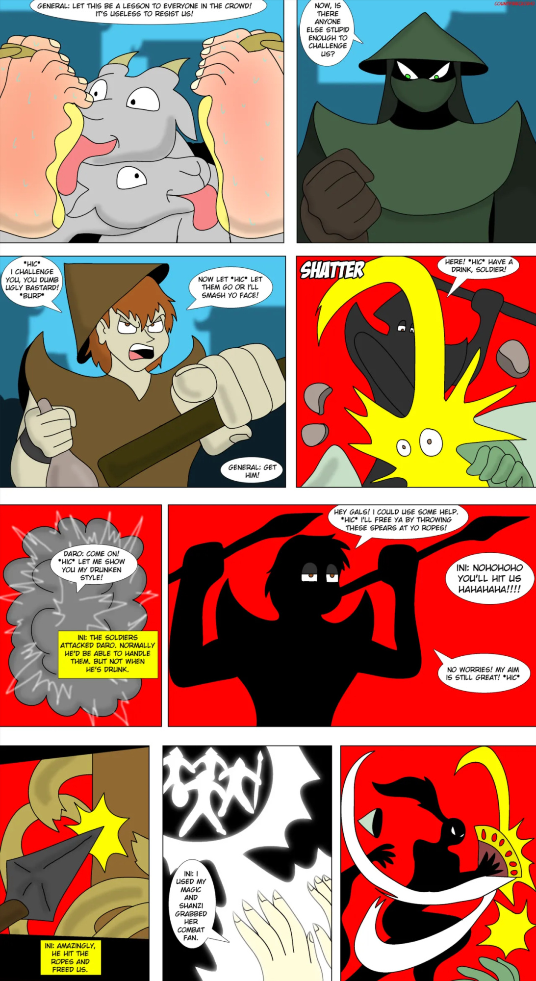 Countfire - The Barefoot Traveller (Chapter 1-6)