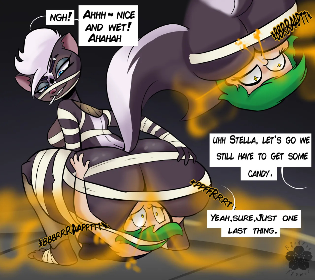 [BlossonFlower] Chilly and Stella Go Trick or Treating + Extras