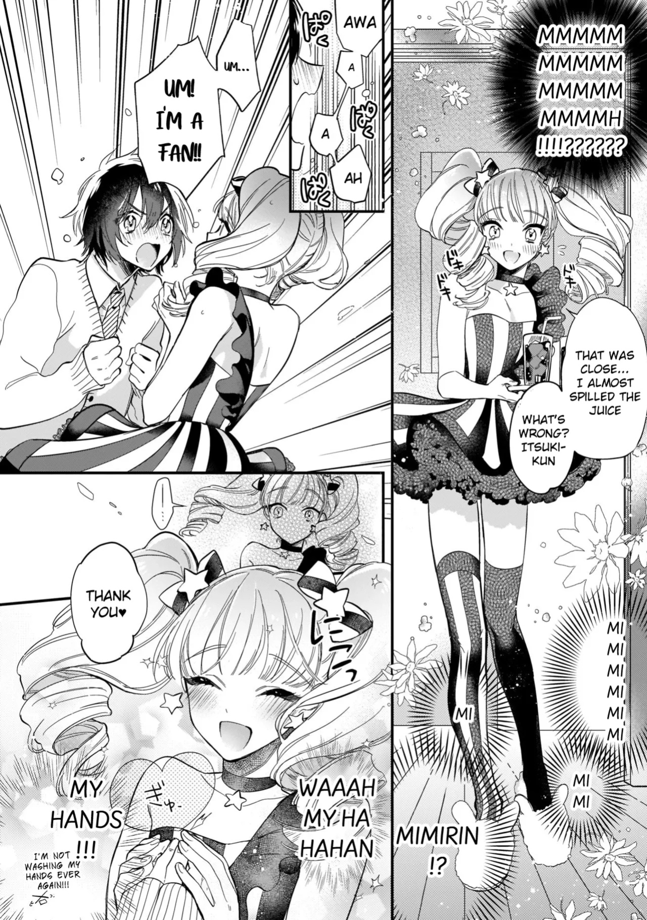 [Shiromitsu Daiya] Boku no oshi wa yoru ni torokeru (Tokuten-tsuki)