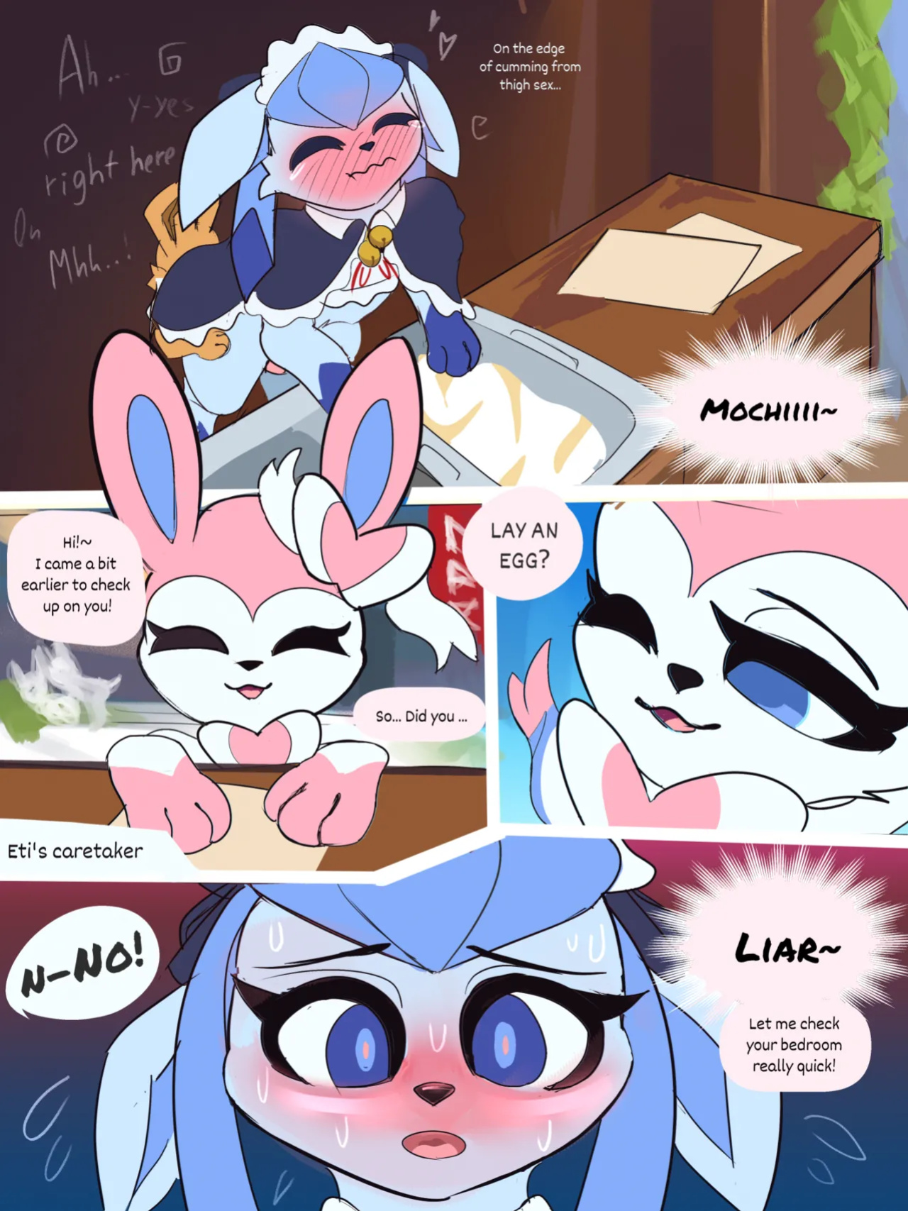 [UtopianVee] Glaceon in Love (Pokemon) COMPLETE