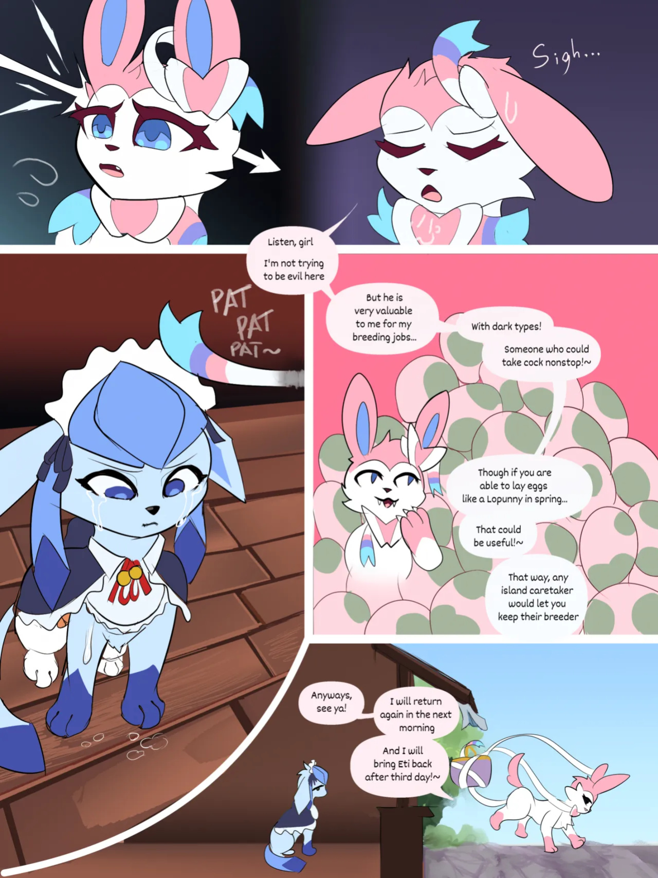 [UtopianVee] Glaceon in Love (Pokemon) COMPLETE