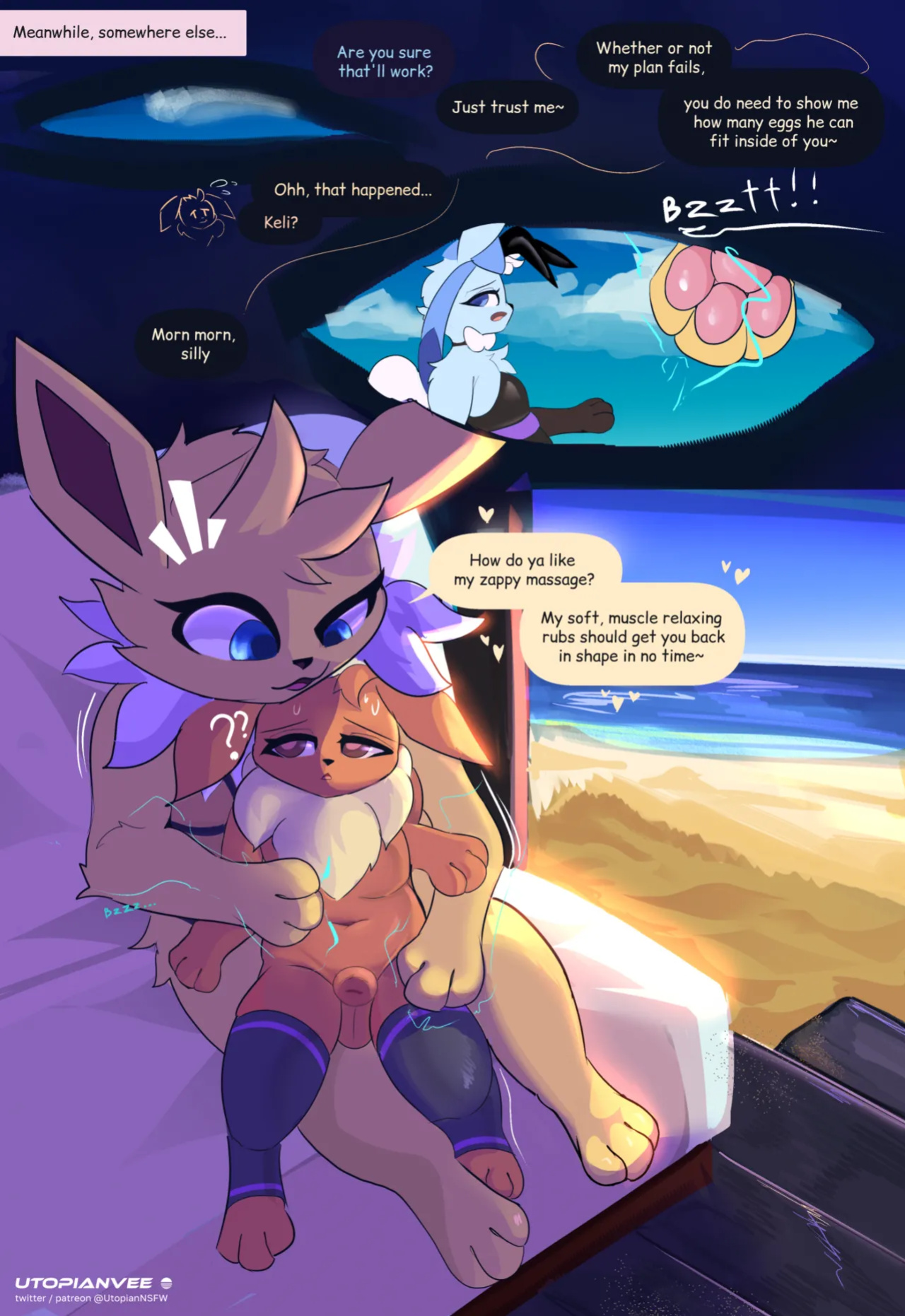 [UtopianVee] Glaceon in Love (Pokemon) COMPLETE