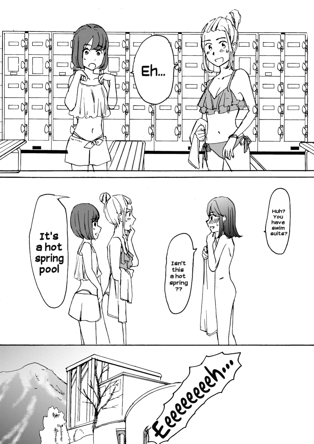 [Tataki Kikiki] Ai no Onsen Pool | The Hot Spring Pool of Love [Hikari no Kaze]
