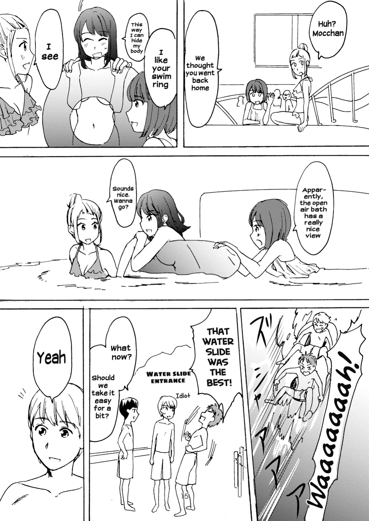 [Tataki Kikiki] Ai no Onsen Pool | The Hot Spring Pool of Love [Hikari no Kaze]