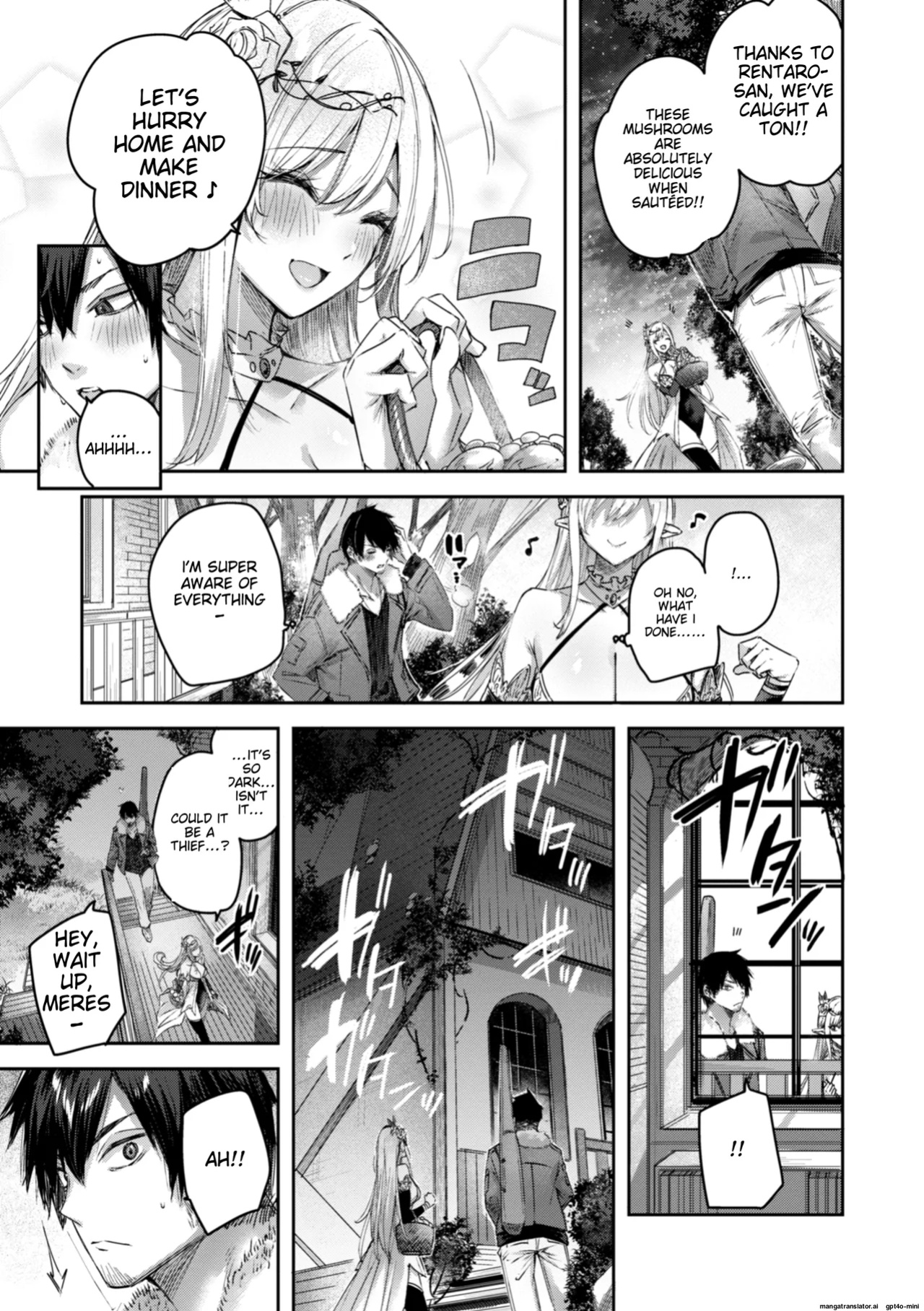 [kakao] Dokushin Hunter no Deai wa Elf no Mori de | The Single Hunter Meets Girl in The Elven Forest