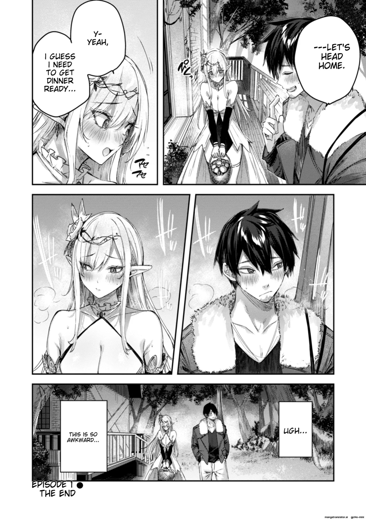 [kakao] Dokushin Hunter no Deai wa Elf no Mori de | The Single Hunter Meets Girl in The Elven Forest