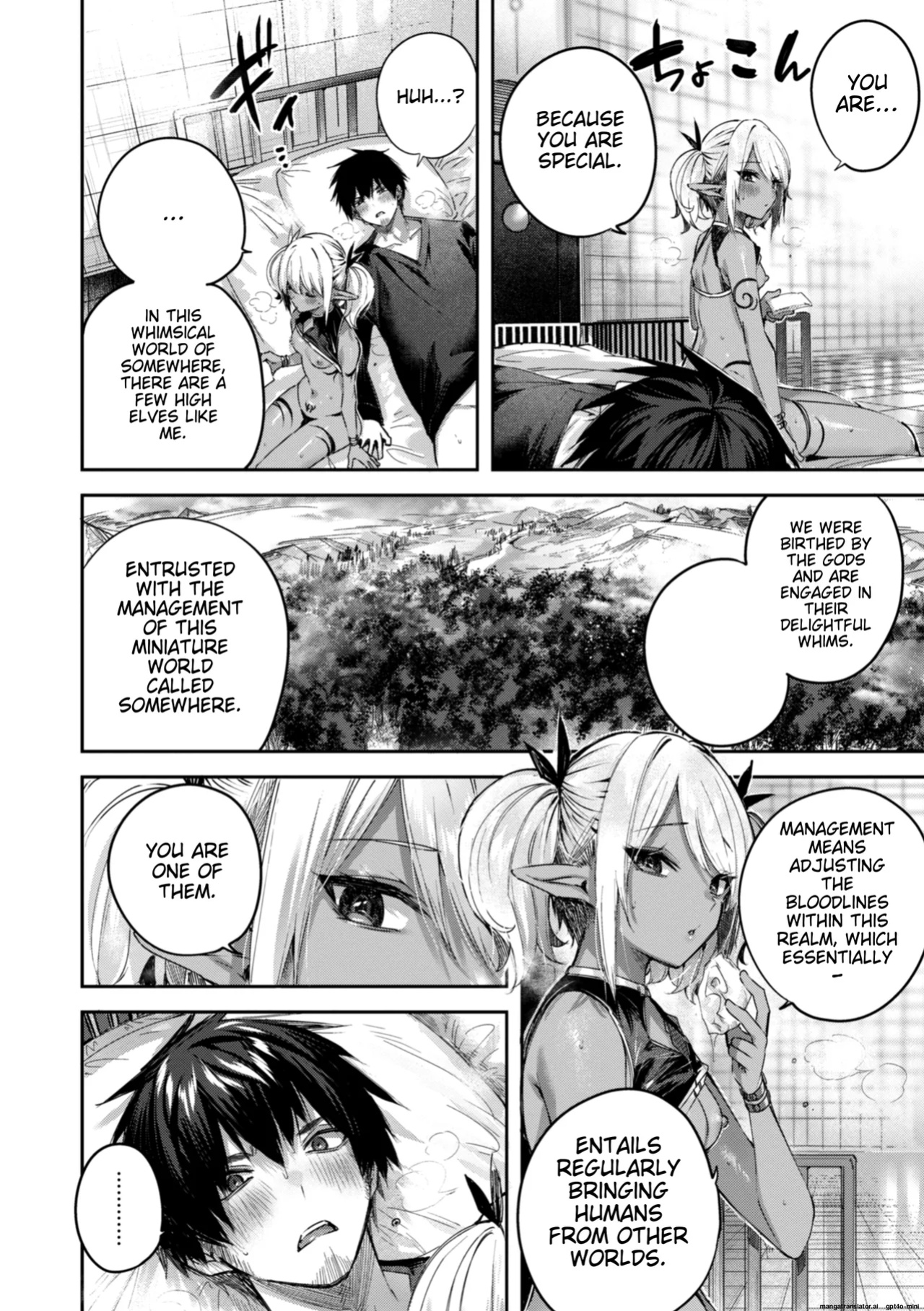 [kakao] Dokushin Hunter no Deai wa Elf no Mori de | The Single Hunter Meets Girl in The Elven Forest