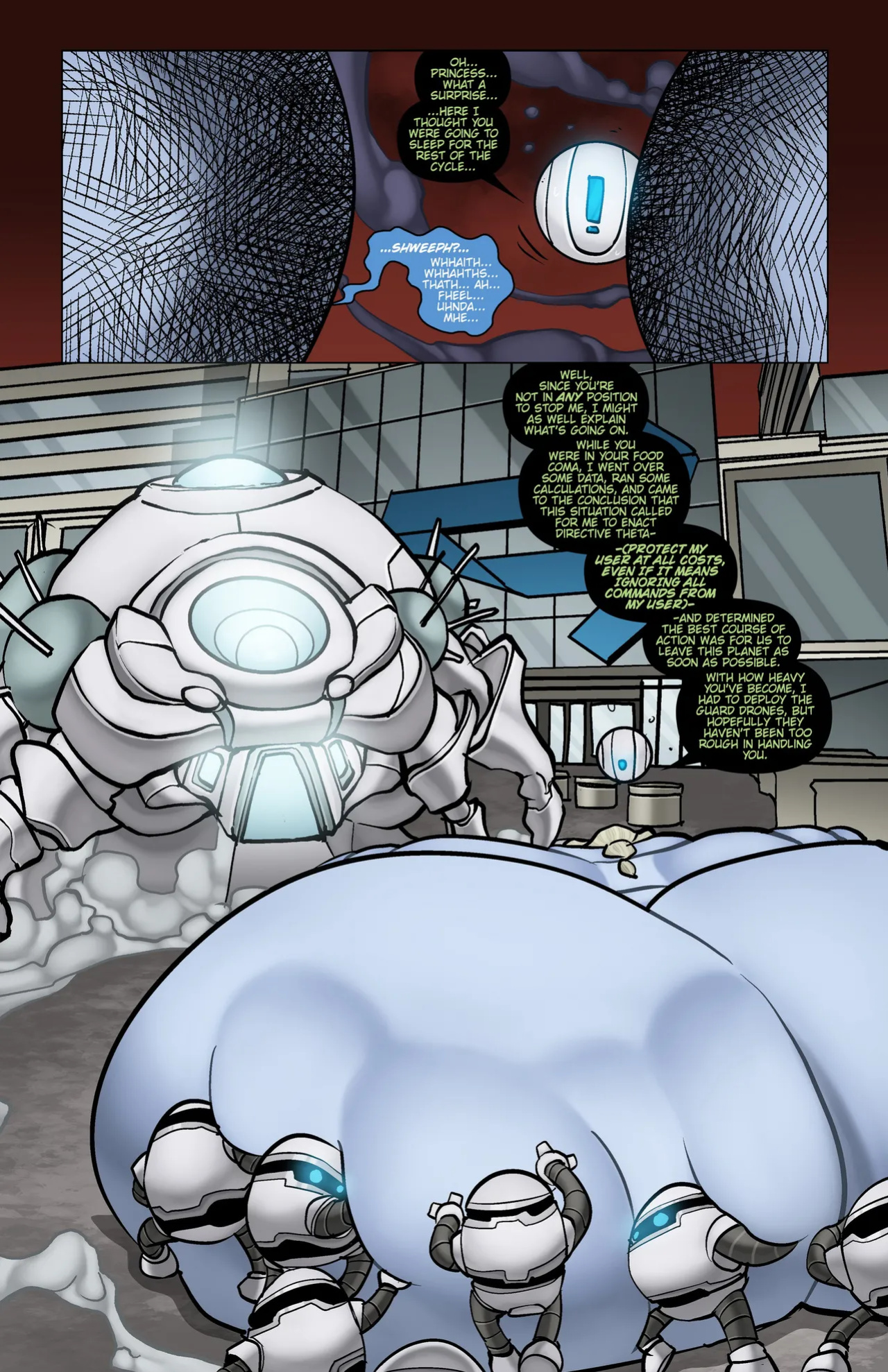 [Expansionfancomics] Earth food is tasty