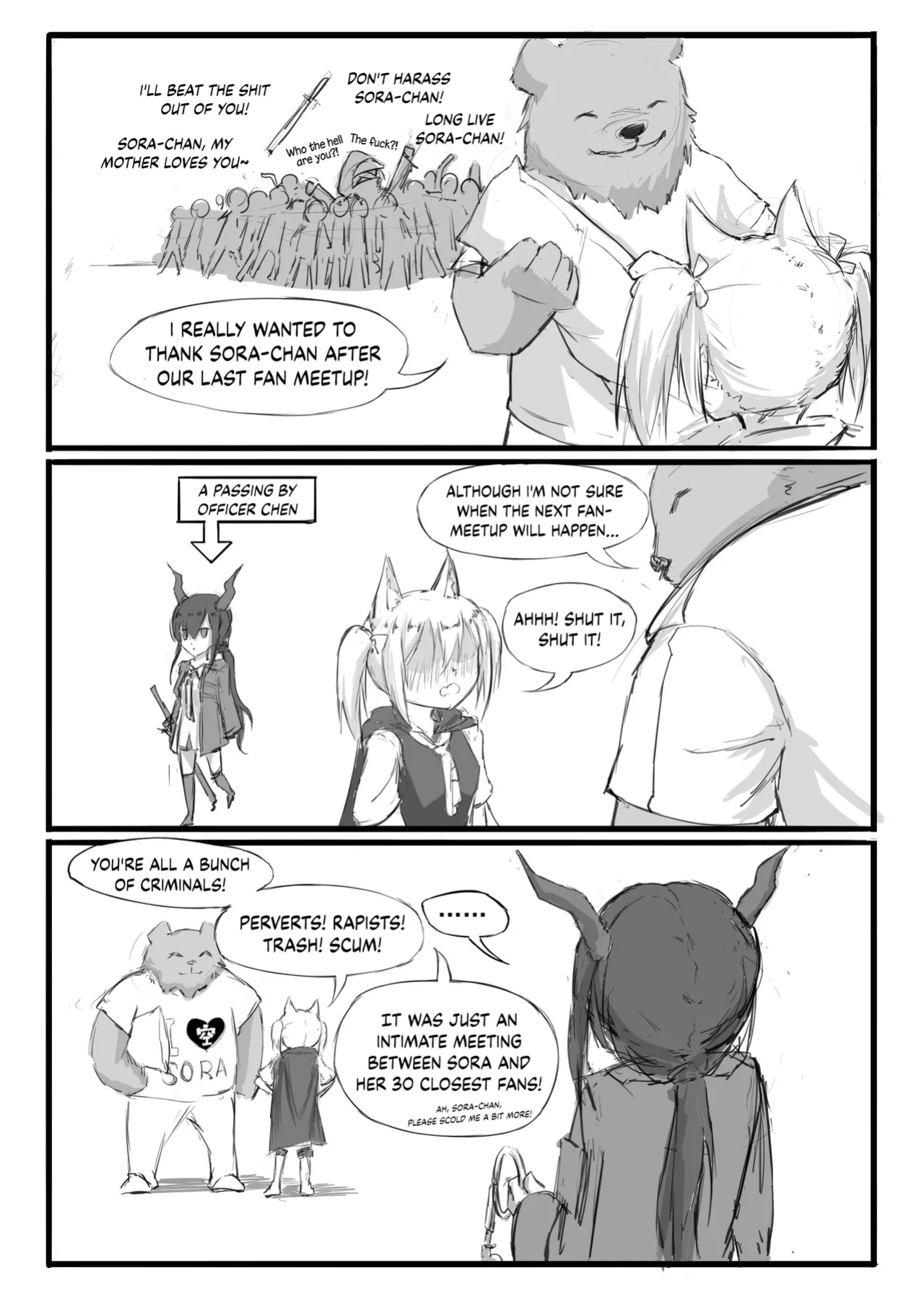 [saluky] Sora's Fan Meeting (Arknights) [DKKMD Translations]