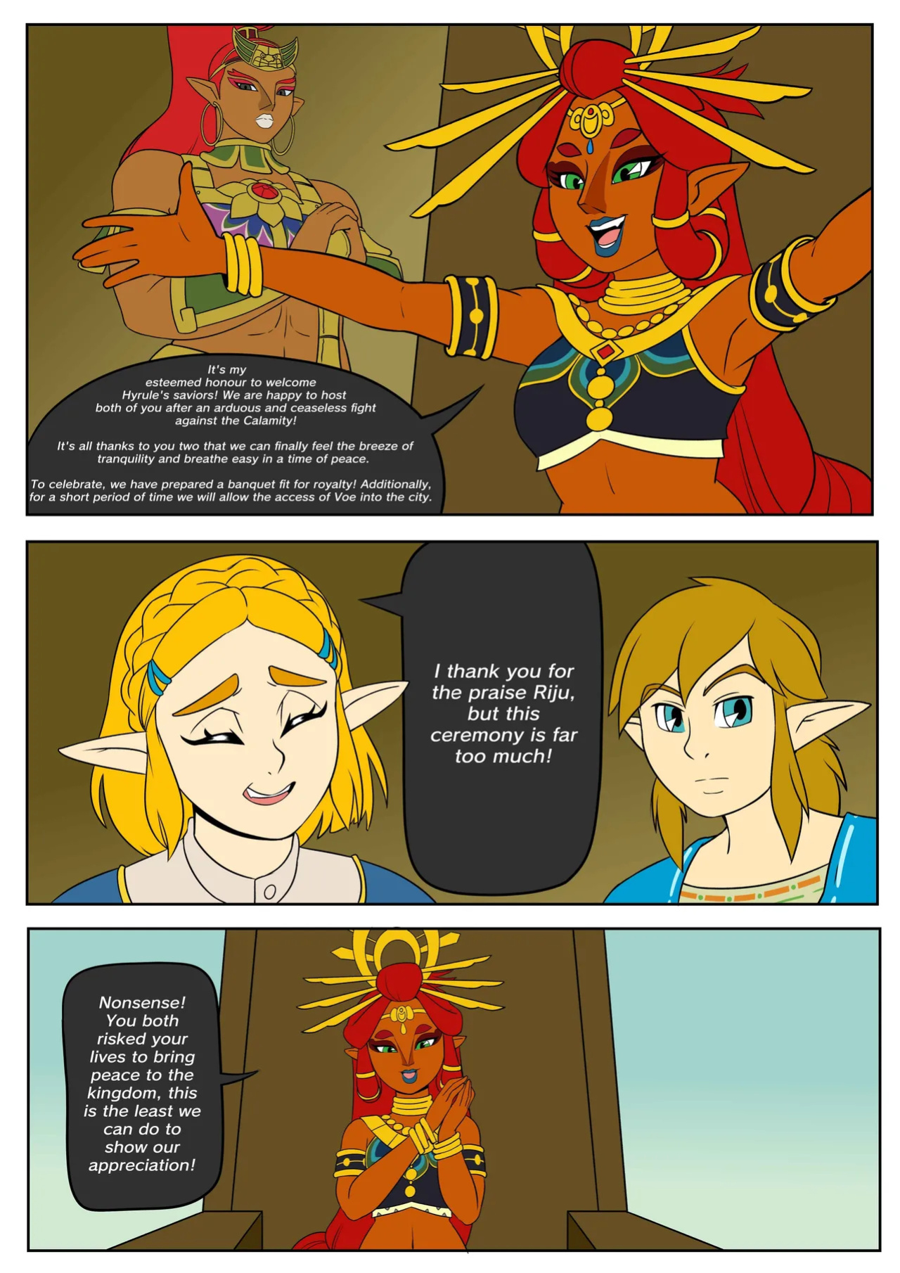 [Anastimafilia] Gerudo's Hospitality