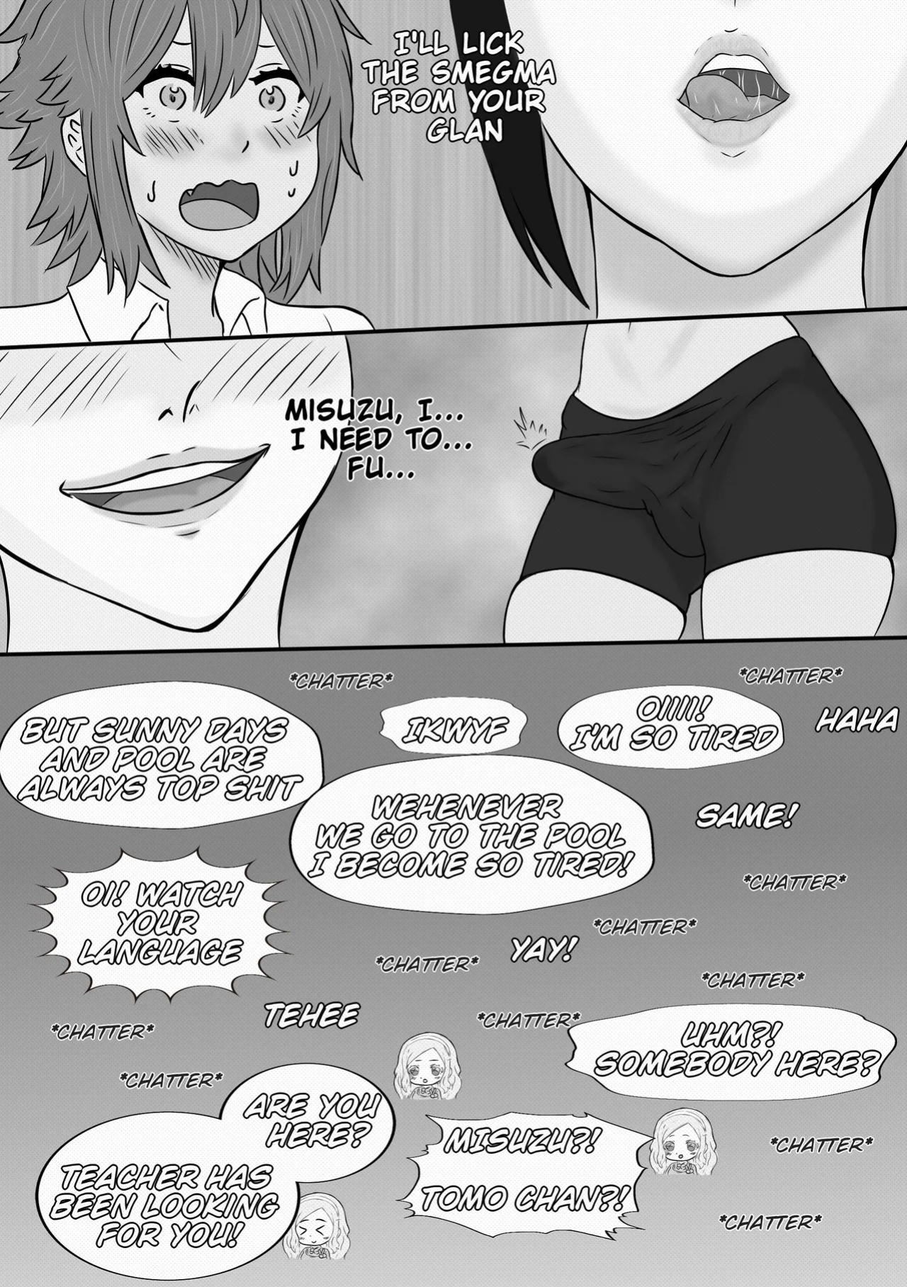 [NyanshiKoki] Tomo-chan is... gonna pop my cherry. 1-2 ( Tomo-chan wa Onnanoko!) [UNCENSORED]