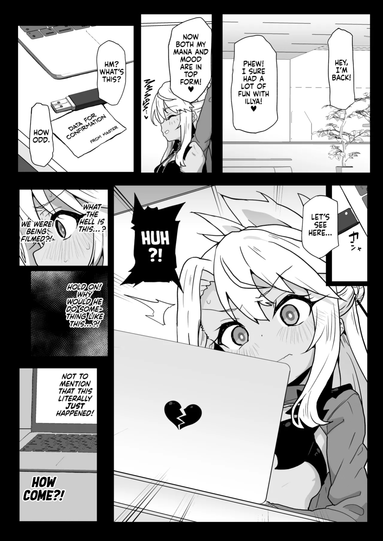 [Eclipse (Rougetu)] Chloe-Chan to no Nichijou -Daily Life with Chloe- (Fate/kaleid liner Prisma Illya) [Xzosk]