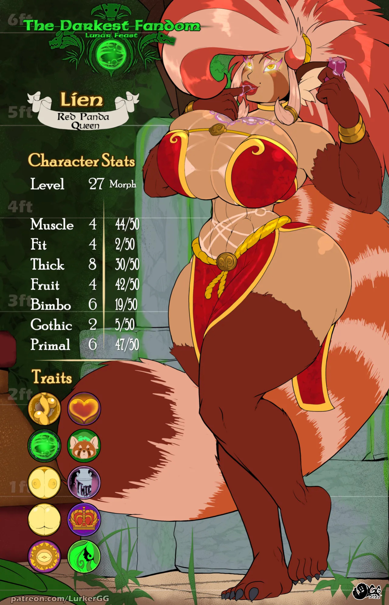 Darkest Fandom Lunar Feast, Growth Adventure (LurkerGG)