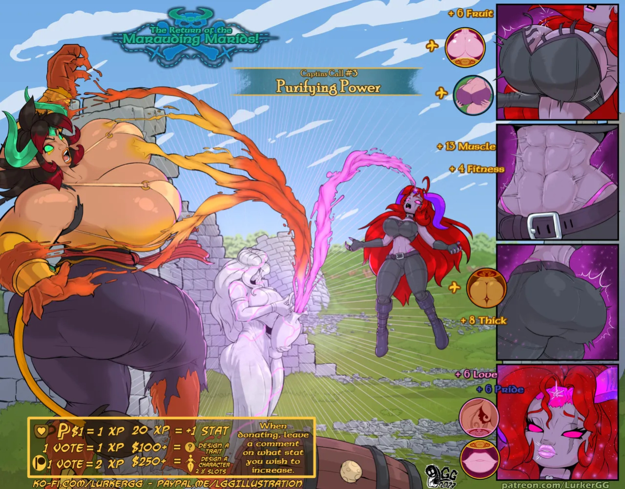 Growth Adventure; Marauding Marids Part 1 through 6