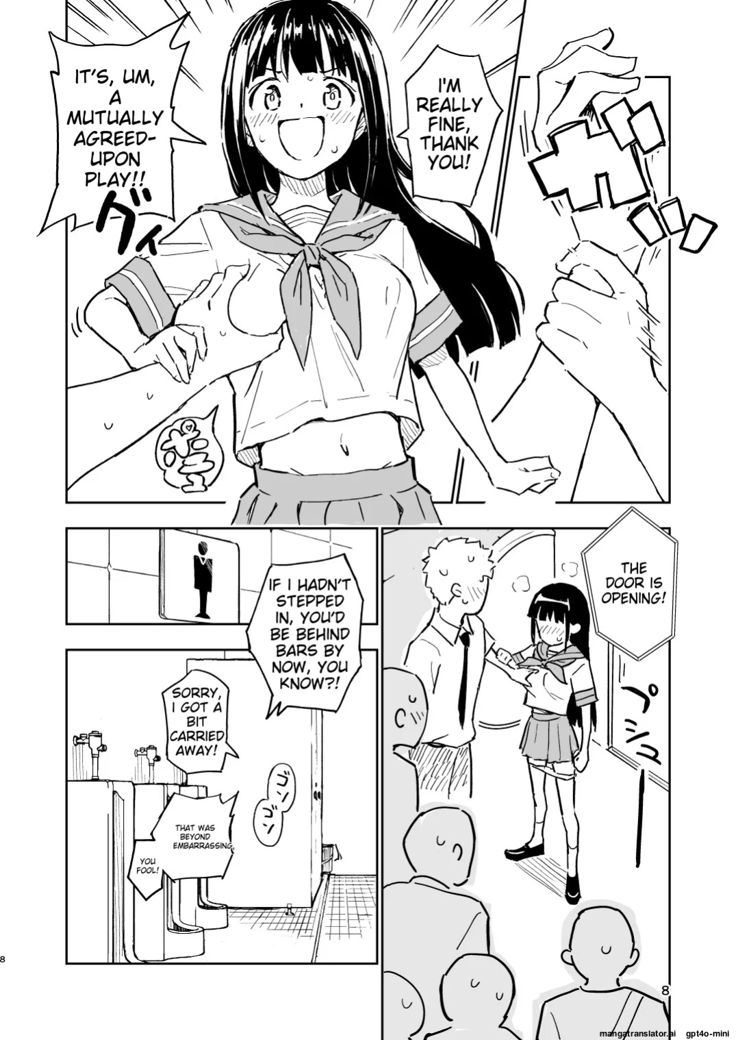 [Mirakoku (Yasumi Mirakichi)] 1-kagetsu Ninshin Shinakereba Otoko ni Modoreru Hanashi (3) [EditedMTL]