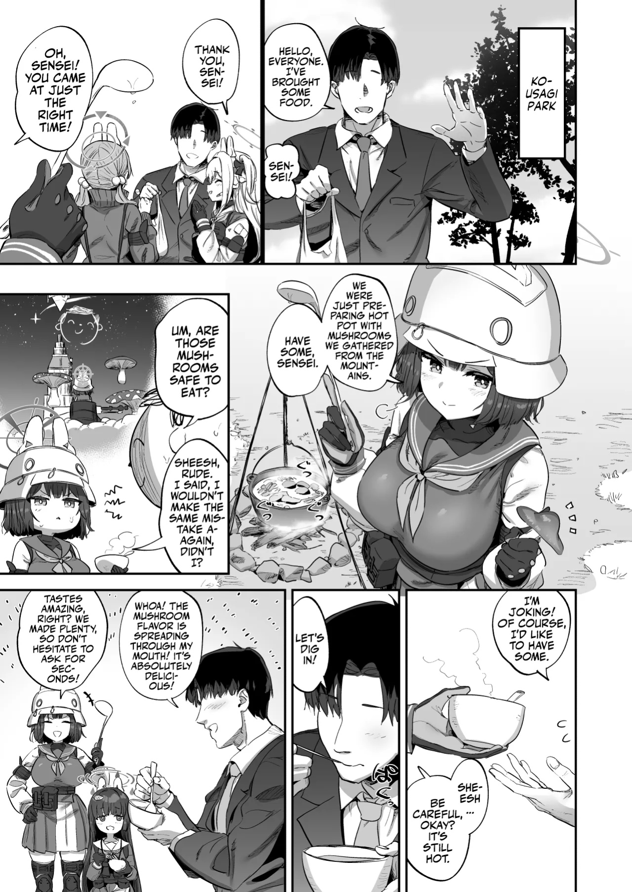 [Hikagemon (Tenpiboshi)] Saki to Iikoto | Sex with Saki (Blue Archive) [Team Rabu2]
