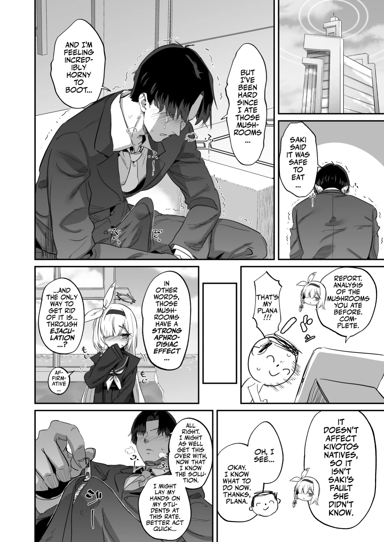 [Hikagemon (Tenpiboshi)] Saki to Iikoto | Sex with Saki (Blue Archive) [Team Rabu2]