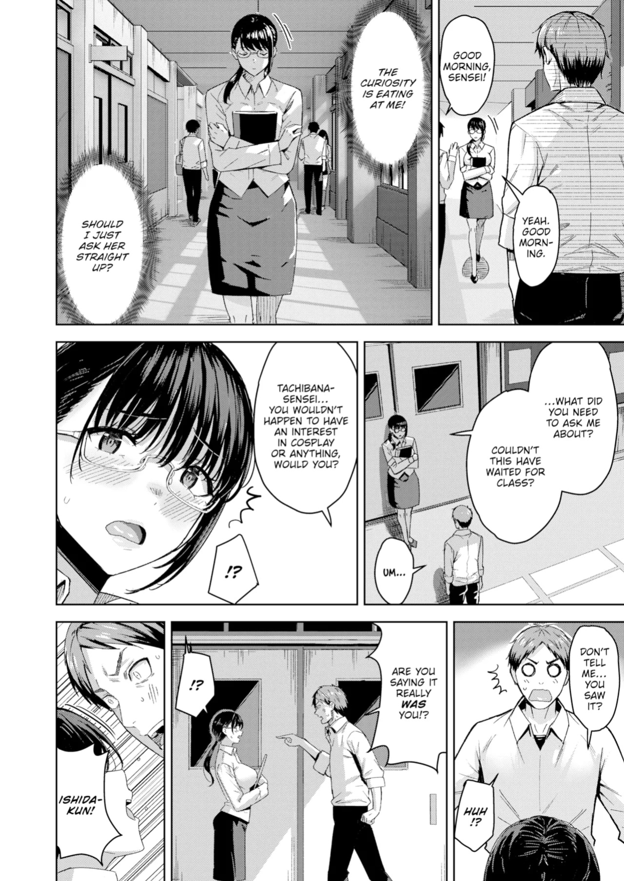 [Hazuki Yuuto] Tachibana-sensei's Secret (Comic Kairakuten BEAST 2022-02)