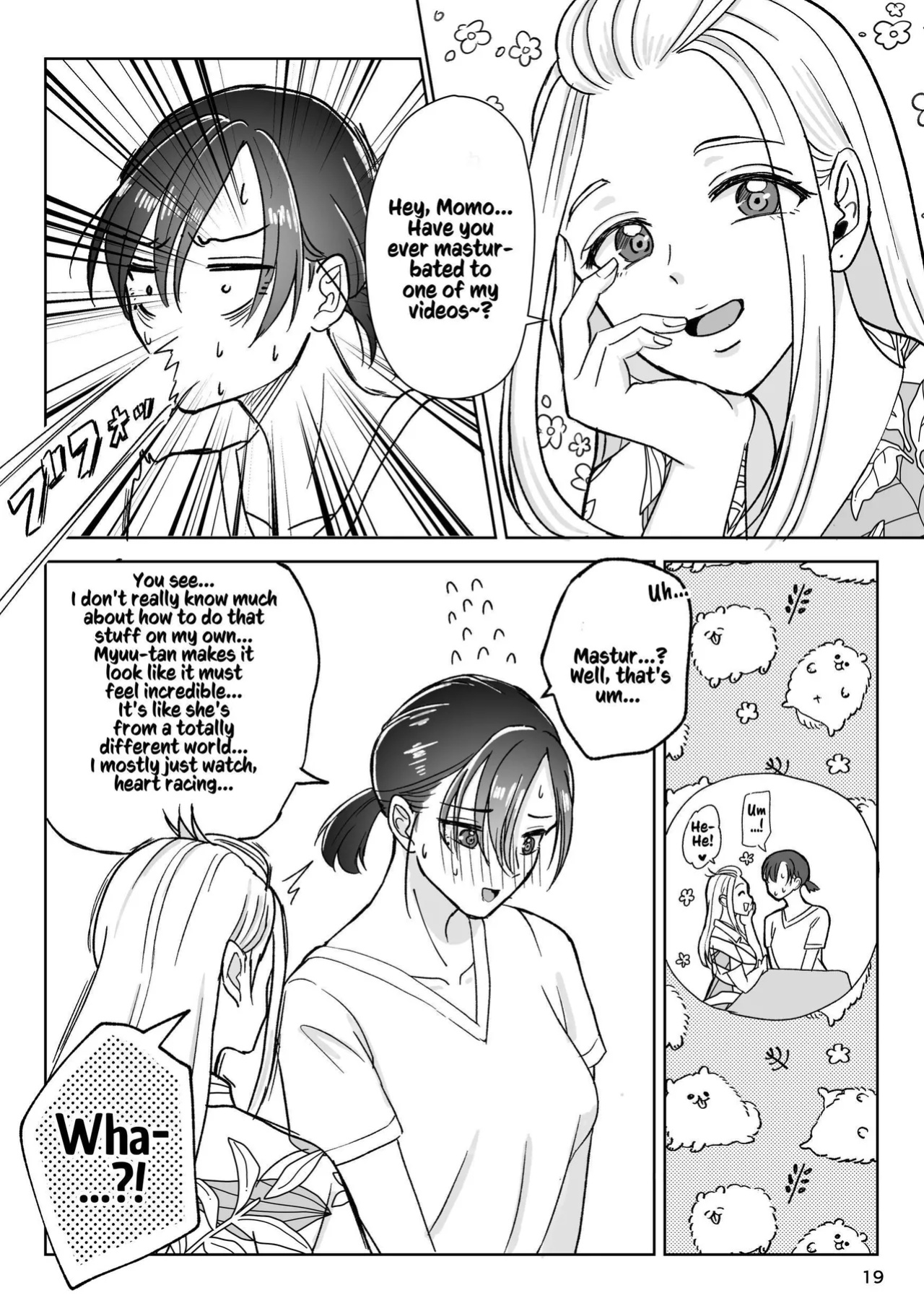 [Imopotato (Nun)] That Woman Next Door Is A Perverted Streamer ~Compilation~ [Kusanuu]
