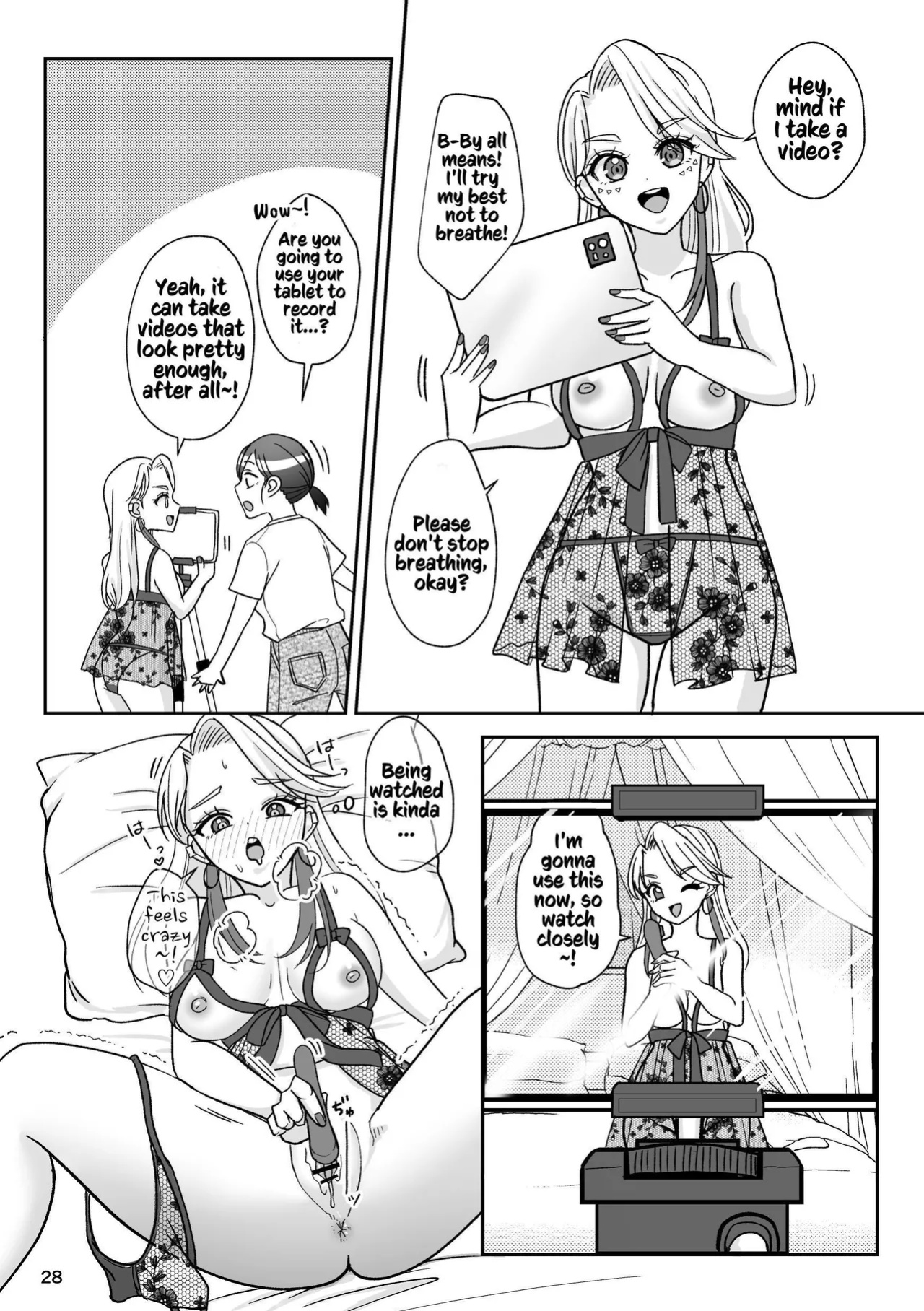 [Imopotato (Nun)] That Woman Next Door Is A Perverted Streamer ~Compilation~ [Kusanuu]